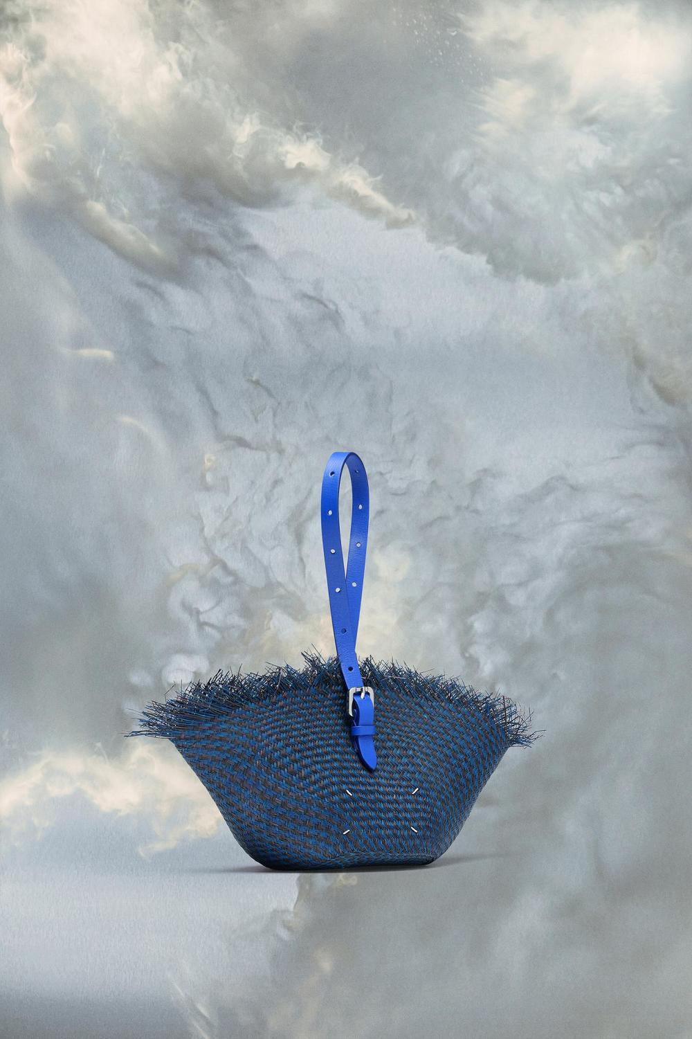 Blue Maison Margiela Recicla Handbag | AU_MM48099