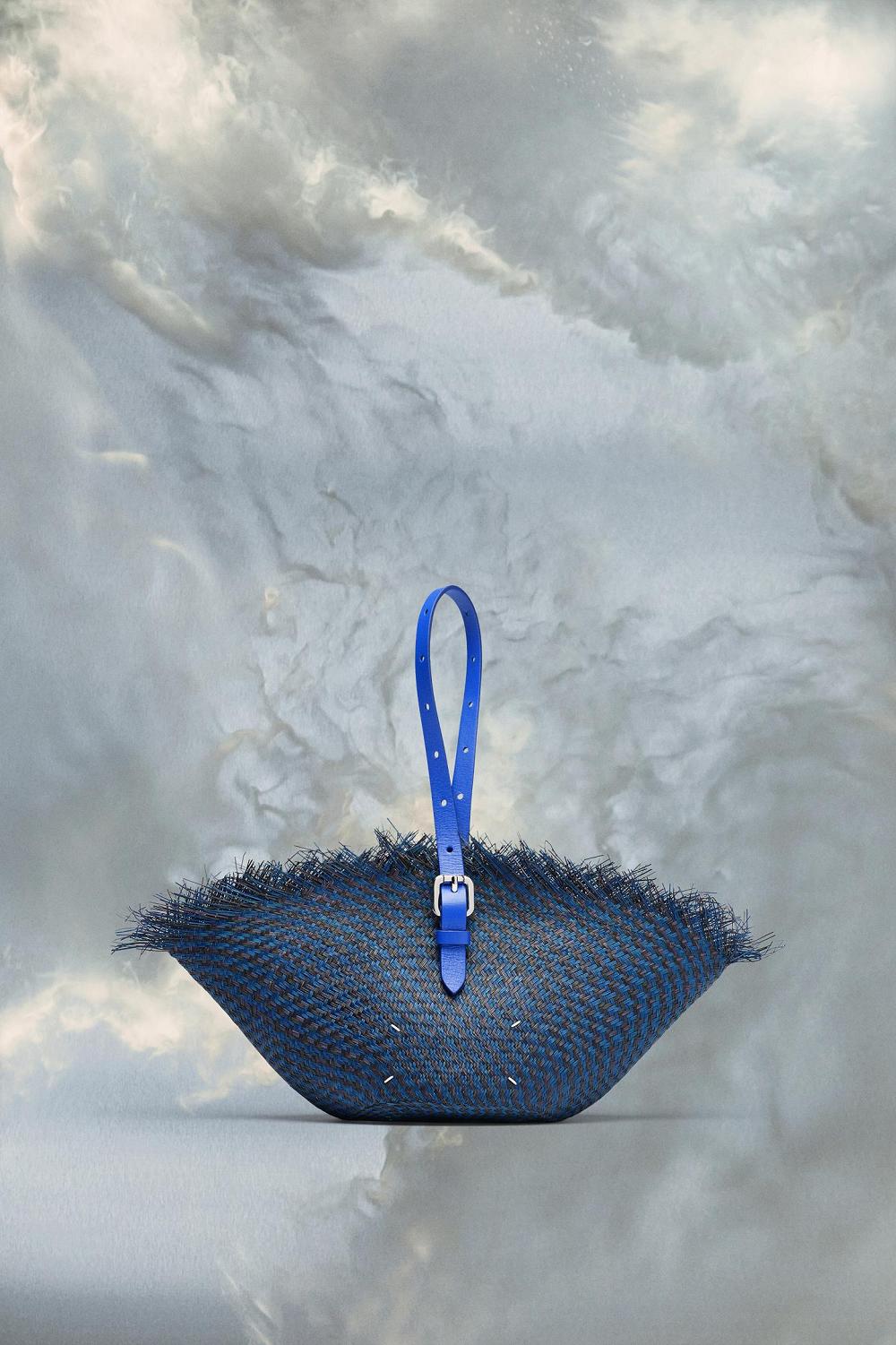 Blue Maison Margiela Recicla Handbag | AU_MM48099