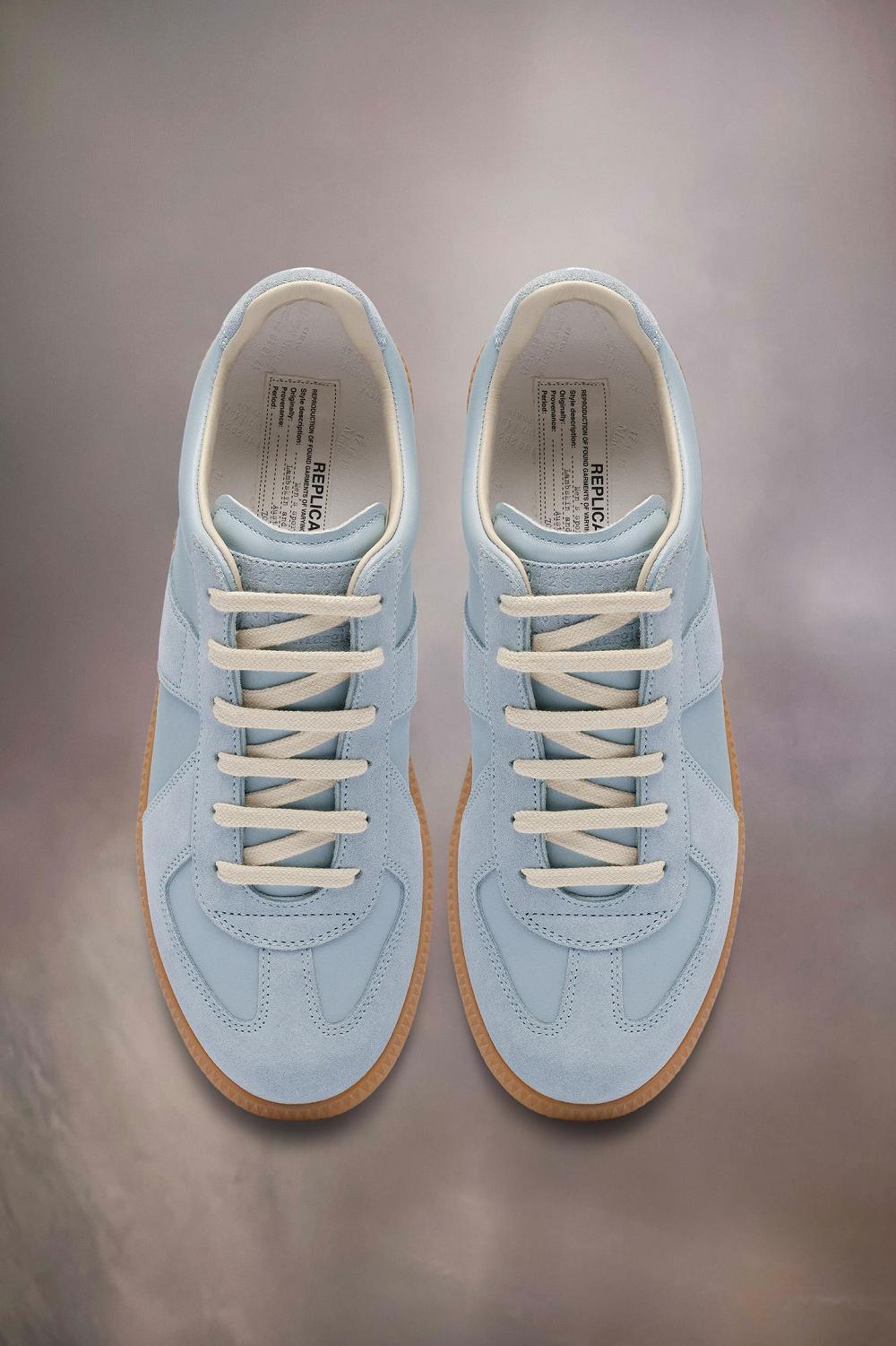 Blue Maison Margiela Replica Sneakers | AU_MM34036