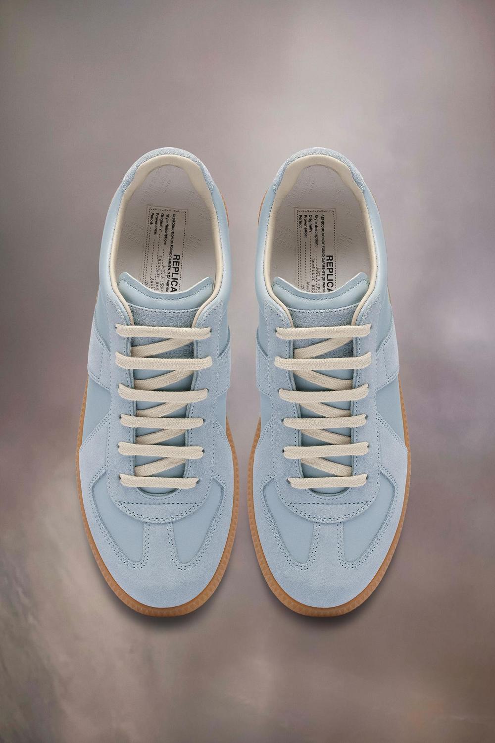 Blue Maison Margiela Replica Sneakers | AU_MM49119