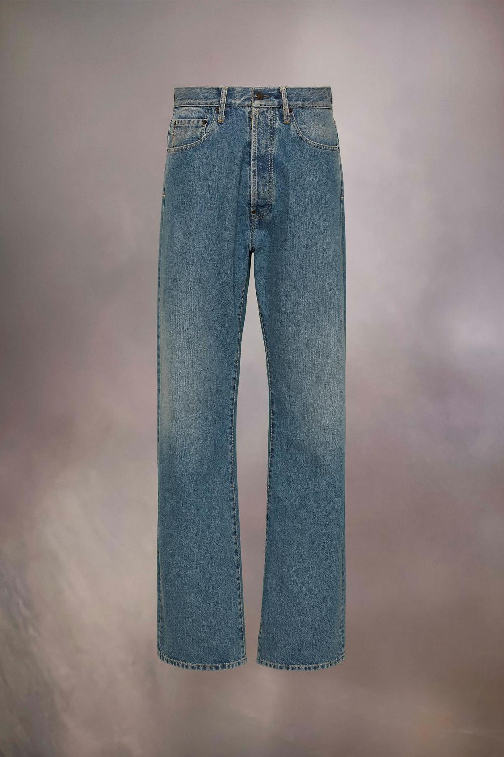 Blue Maison Margiela Turn-up Jeans | AU_MM95457