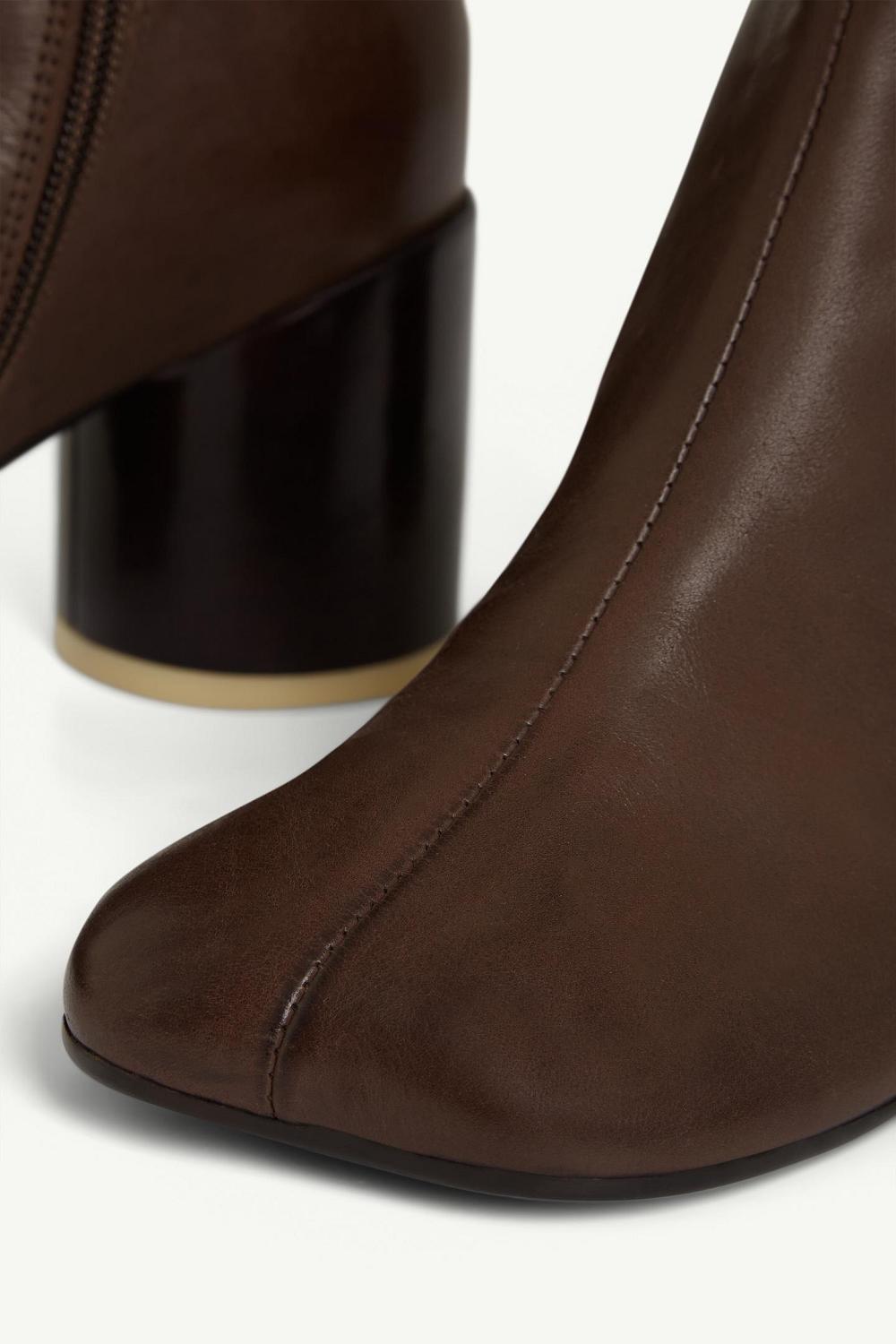 Brown Maison Margiela Anatomic Ankle Boots | AU_MM98033