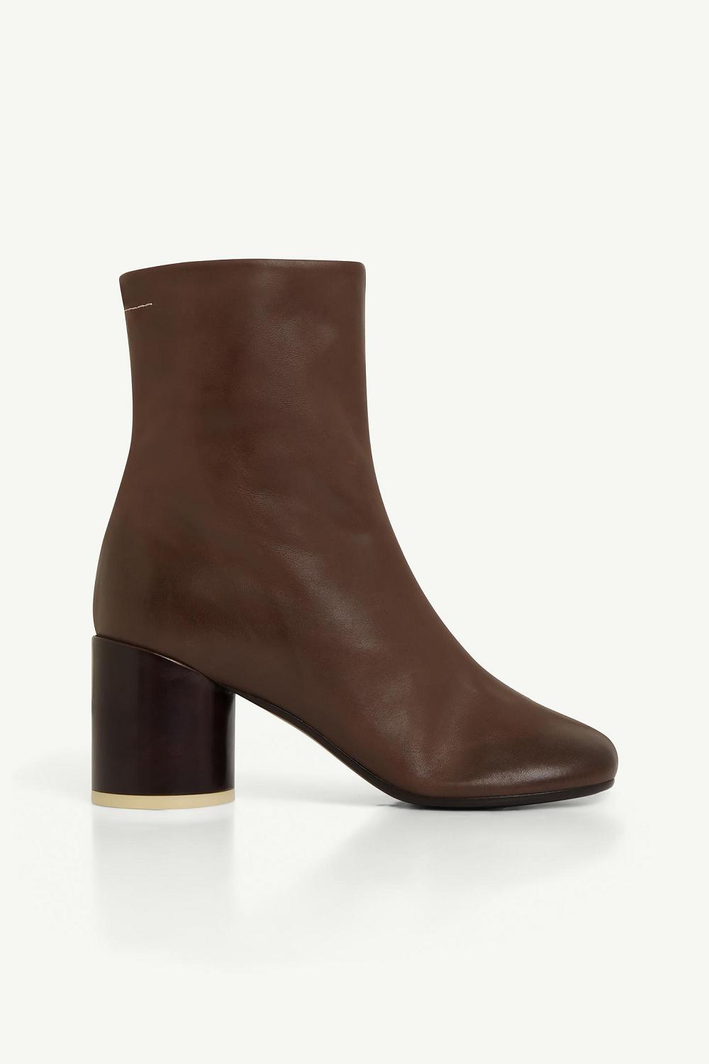 Brown Maison Margiela Anatomic Ankle Boots | AU_MM98033