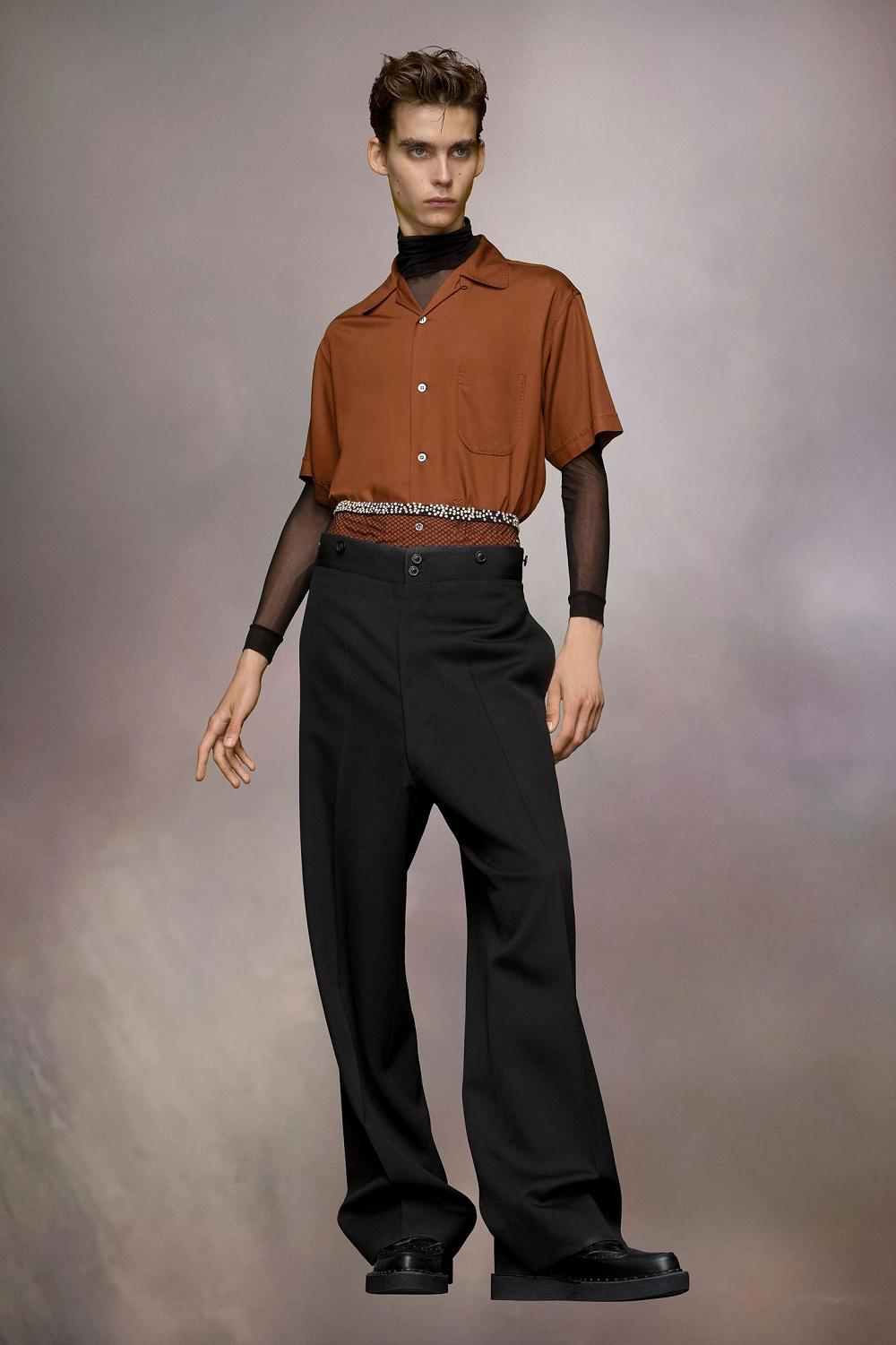 Brown Maison Margiela C Shirt | AU_MM58453