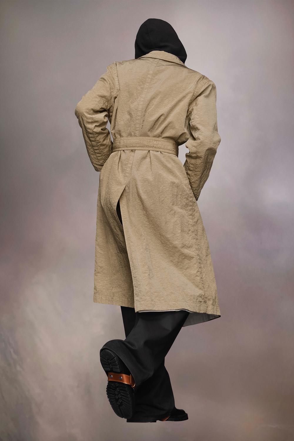 Brown Maison Margiela Canvas Trench Coat | AU_MM88463