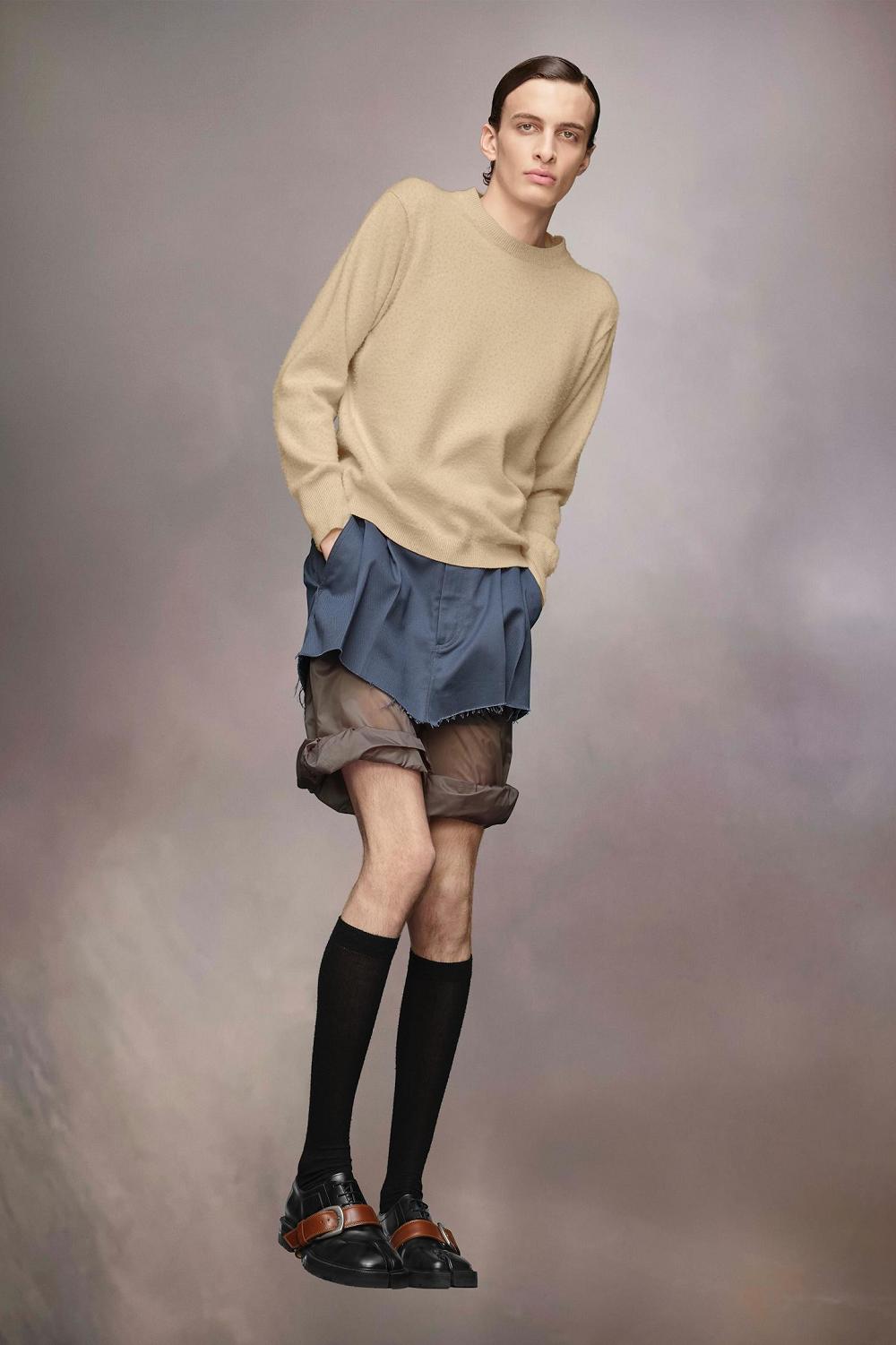 Brown Maison Margiela Cashmere Knit Sweater | AU_MM15348