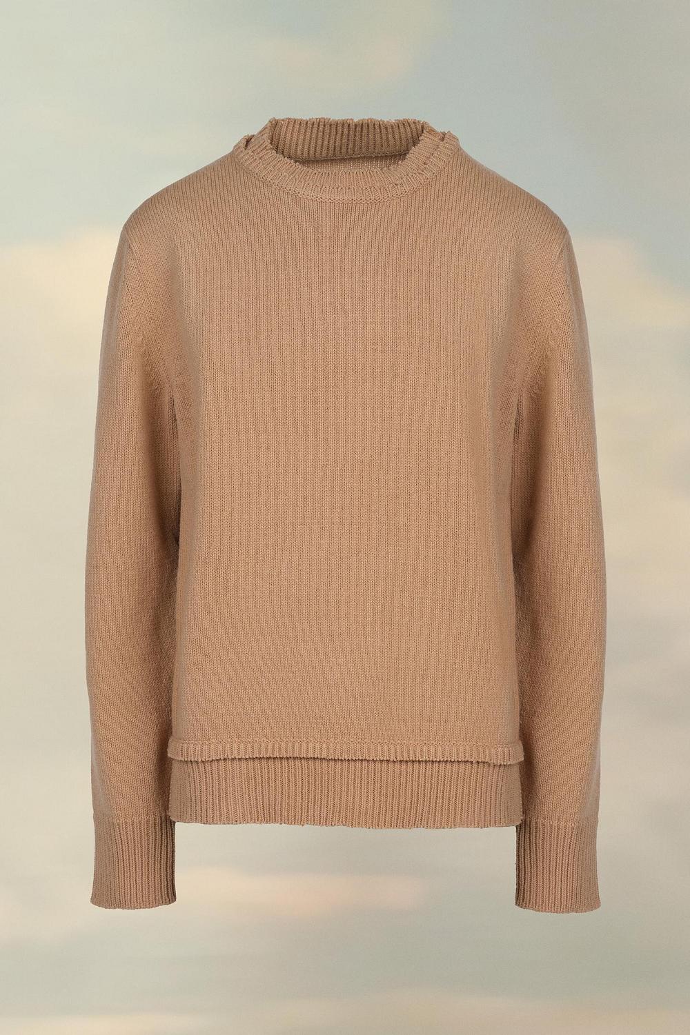 Brown Maison Margiela Elbow Patch Sweater | AU_MM72372