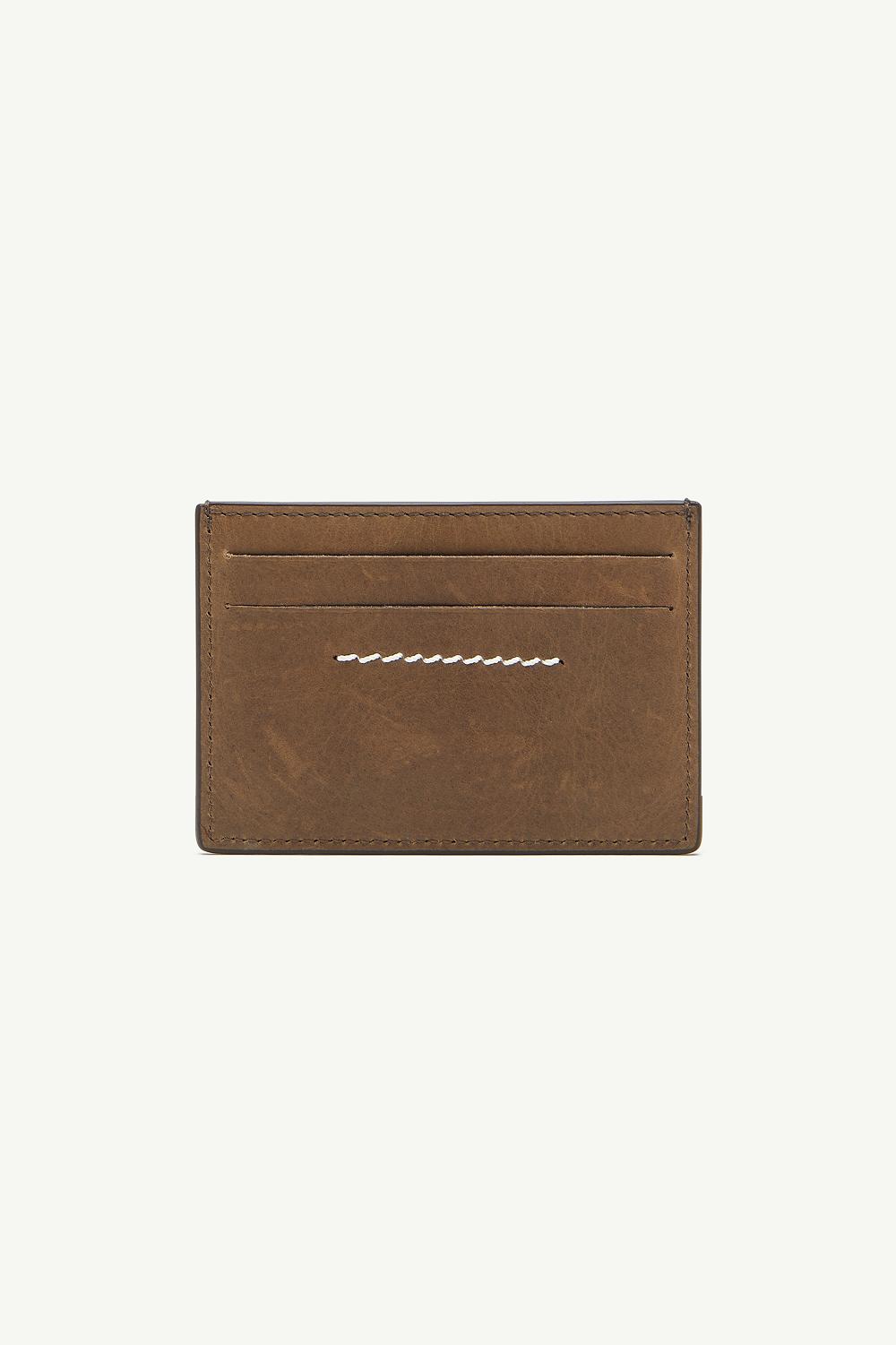 Brown Maison Margiela Numeric Cardholder | AU_MM47474