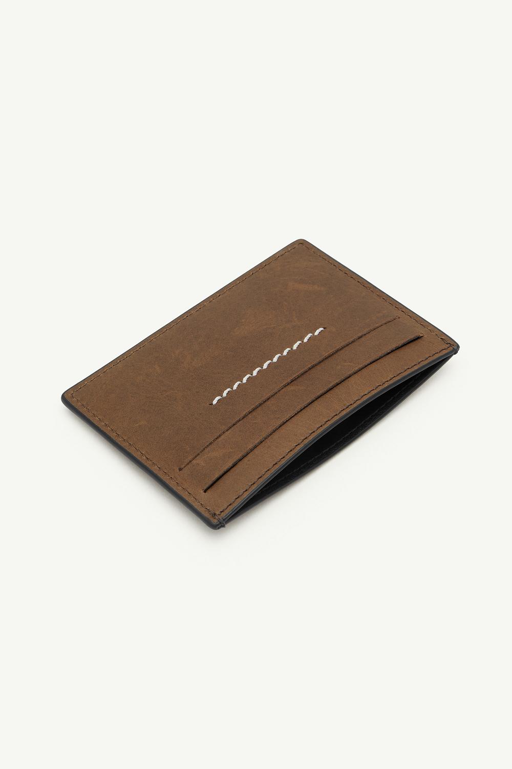 Brown Maison Margiela Numeric Cardholder | AU_MM47474