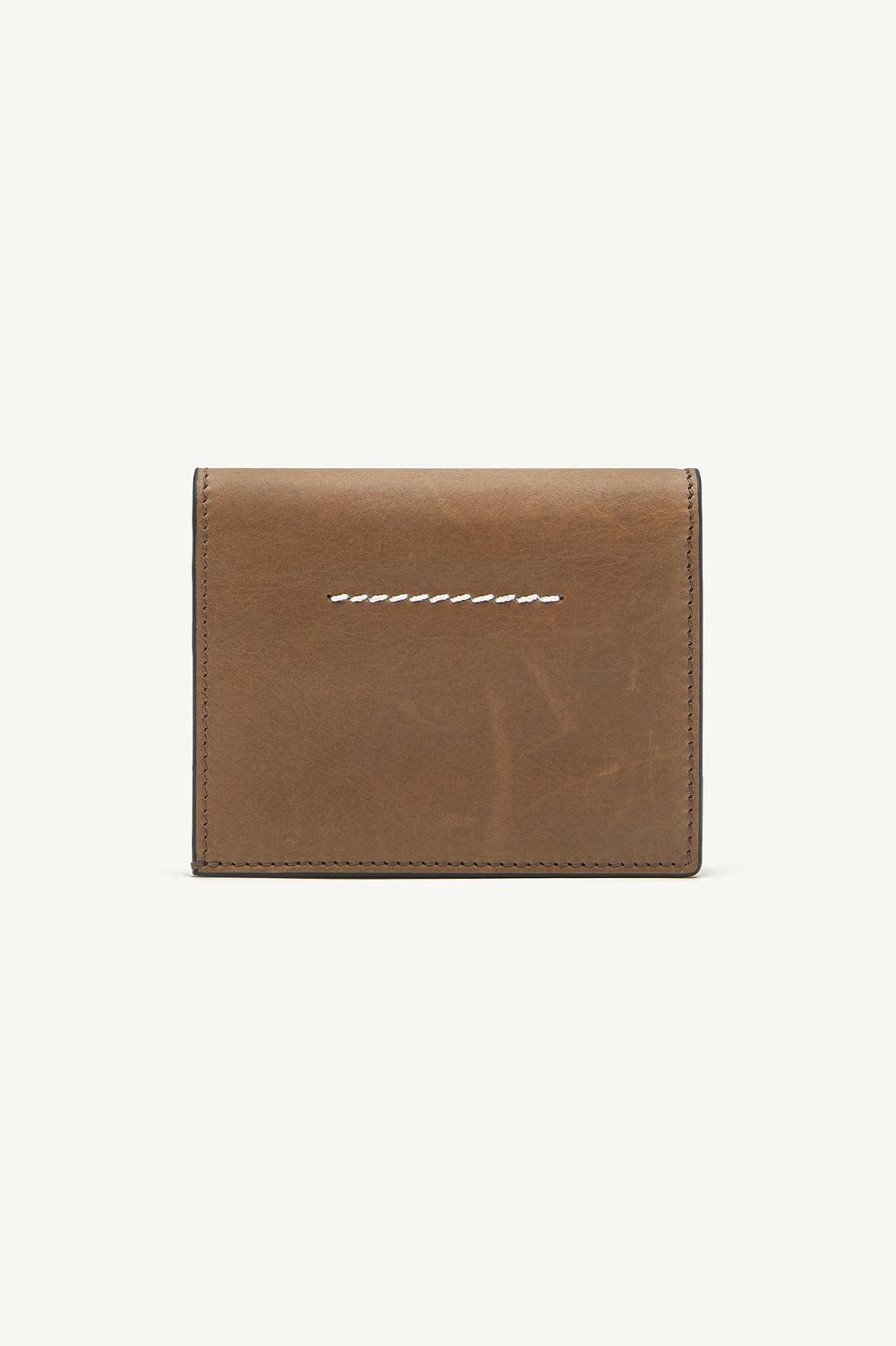 Brown Maison Margiela Numeric Wallet | AU_MM13495