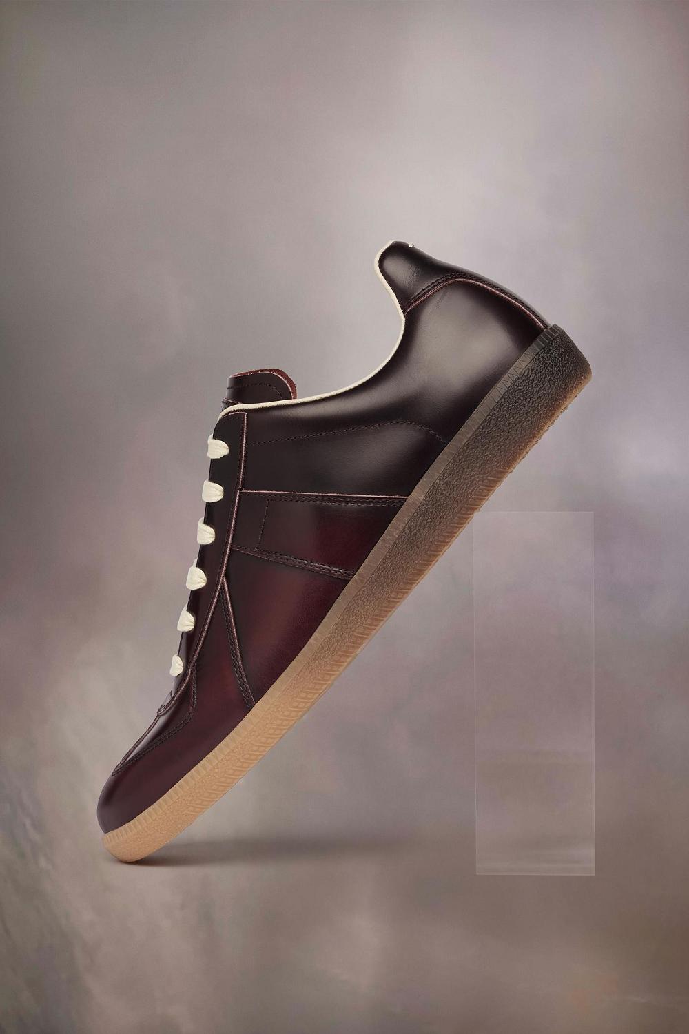 Brown Maison Margiela Recicla Replica Sneakers | AU_MM56137