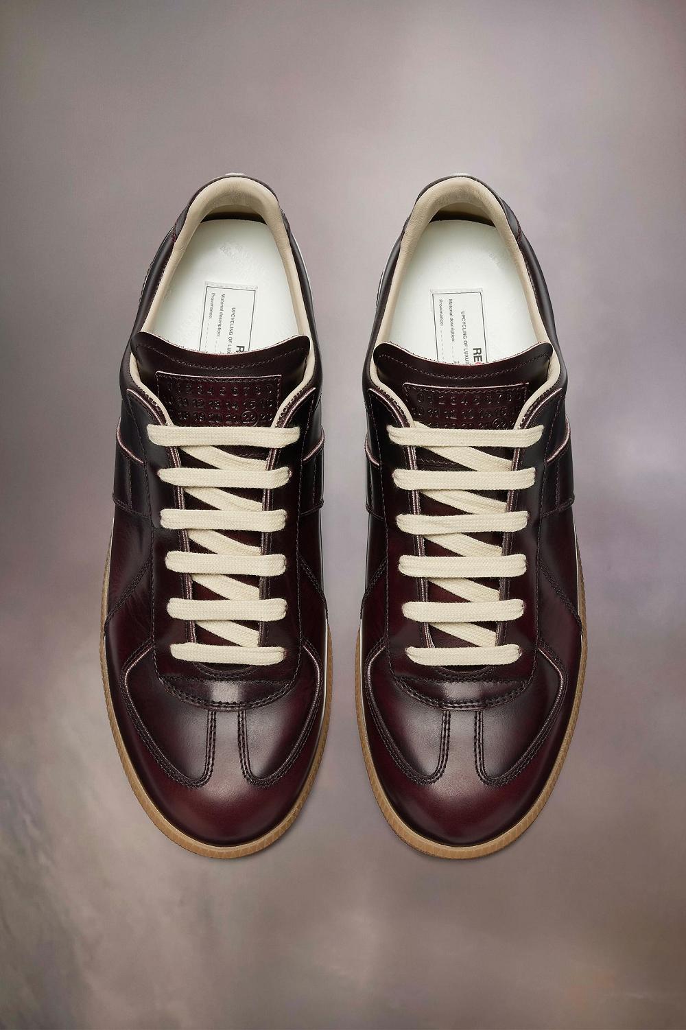 Brown Maison Margiela Recicla Replica Sneakers | AU_MM56137