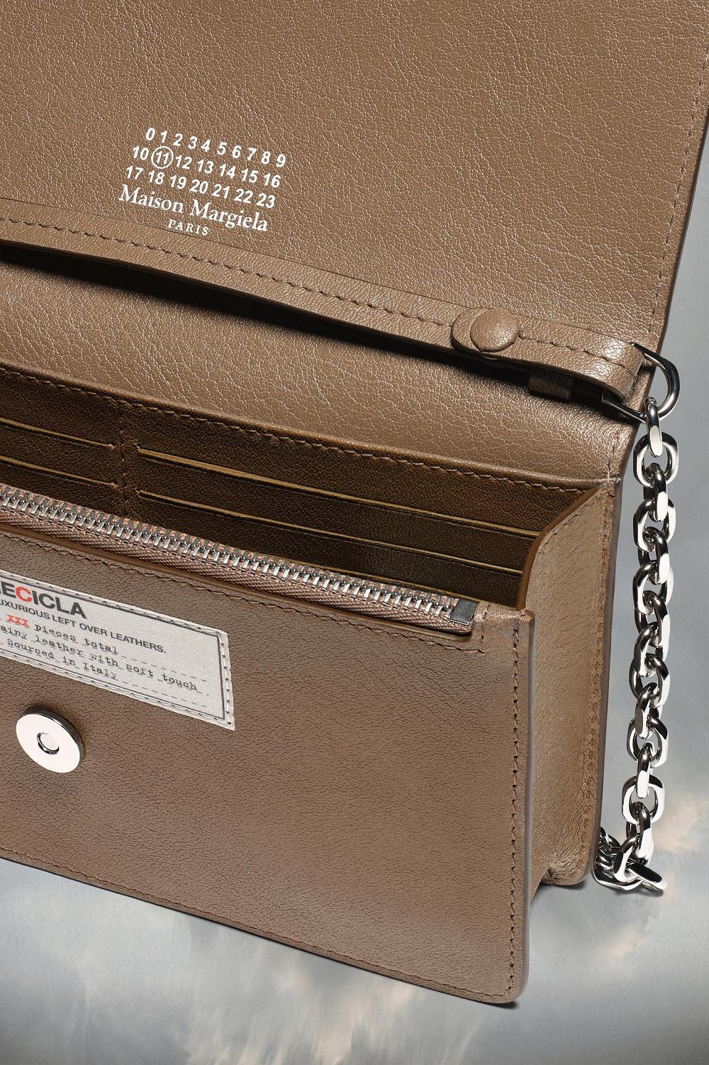 Brown Maison Margiela Recicla Wallet Bag | AU_MM50699