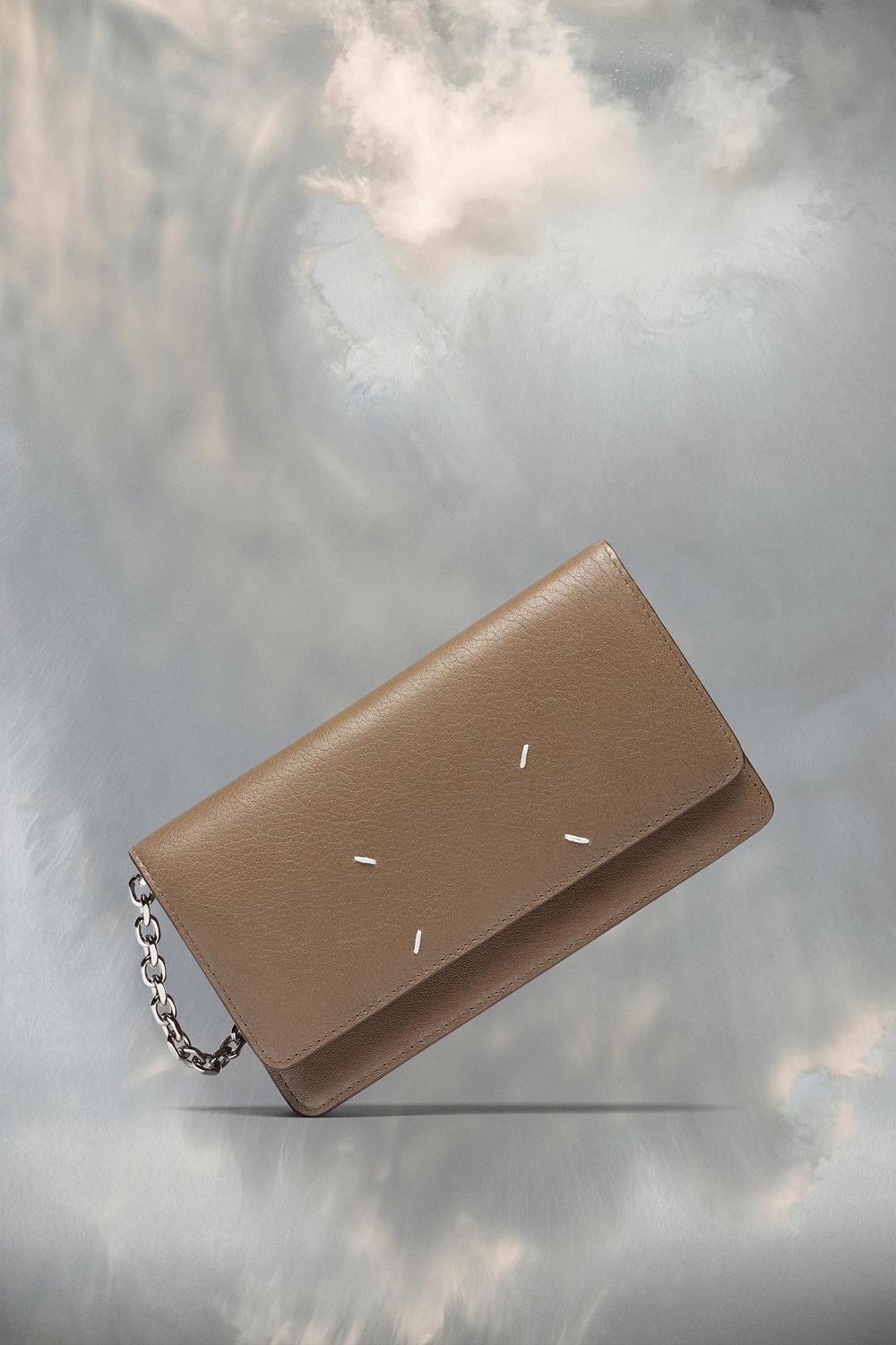 Brown Maison Margiela Recicla Wallet Bag | AU_MM50699