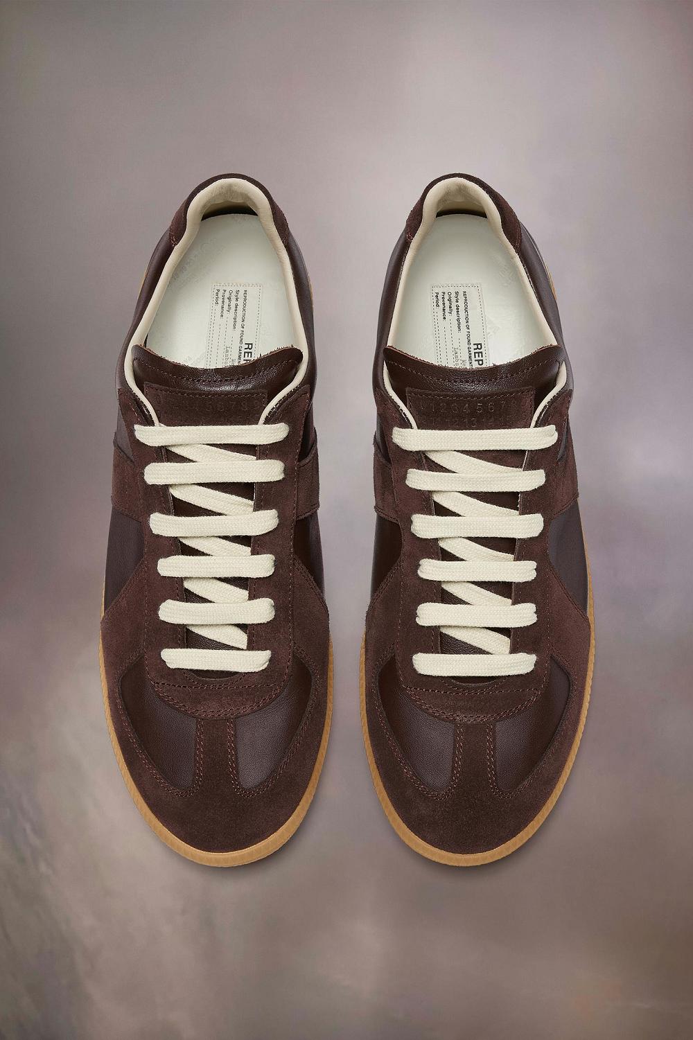 Brown Maison Margiela Replica Sneakers | AU_MM80037