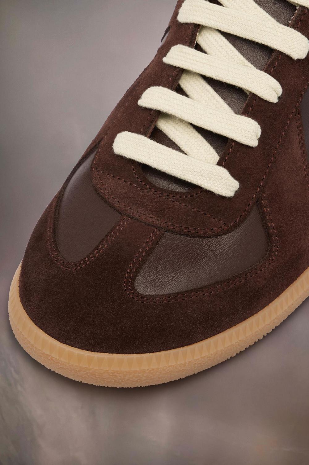 Brown Maison Margiela Replica Sneakers | AU_MM80037