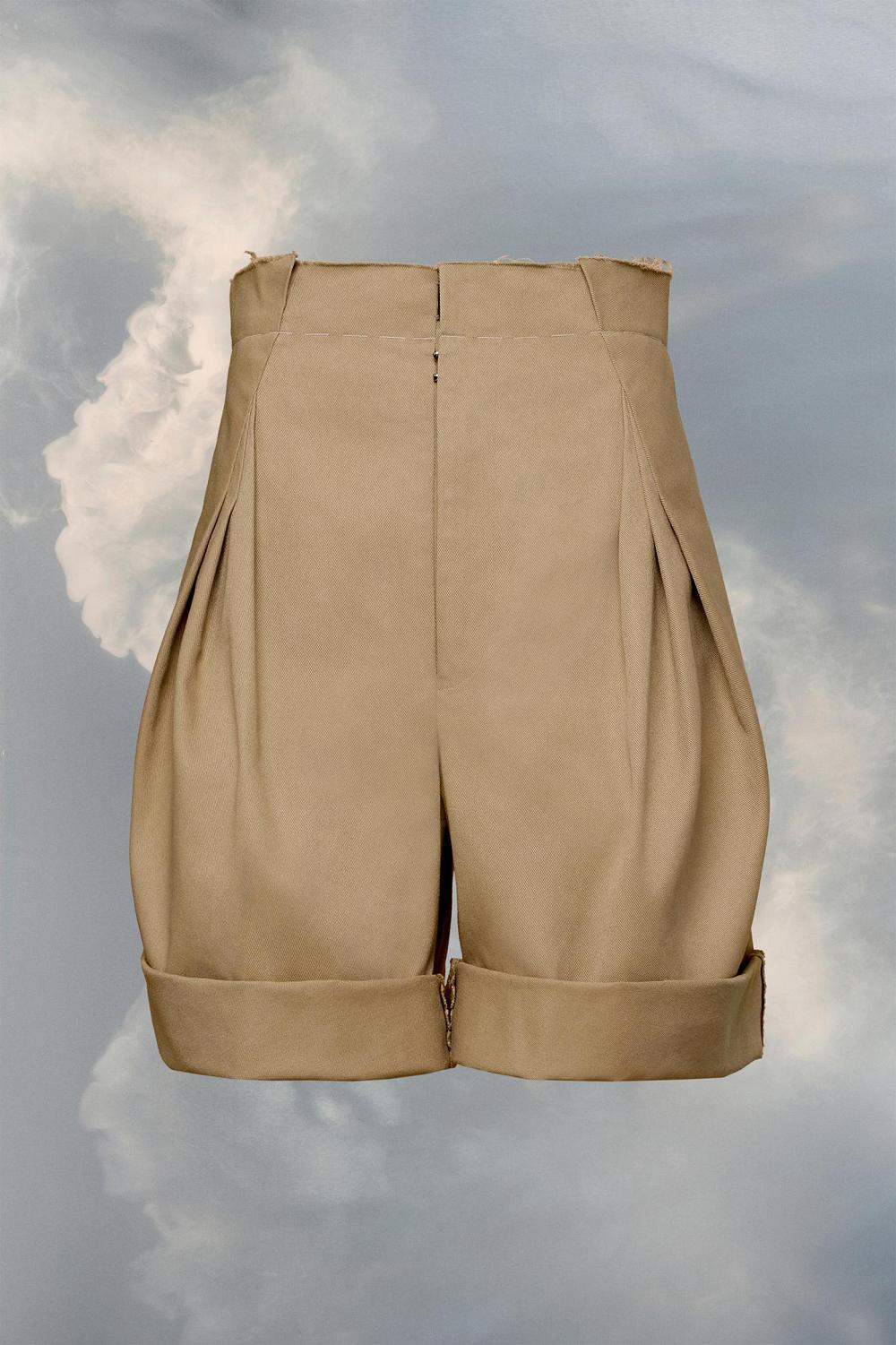 Brown Maison Margiela Skater Chino Shorts | AU_MM67420