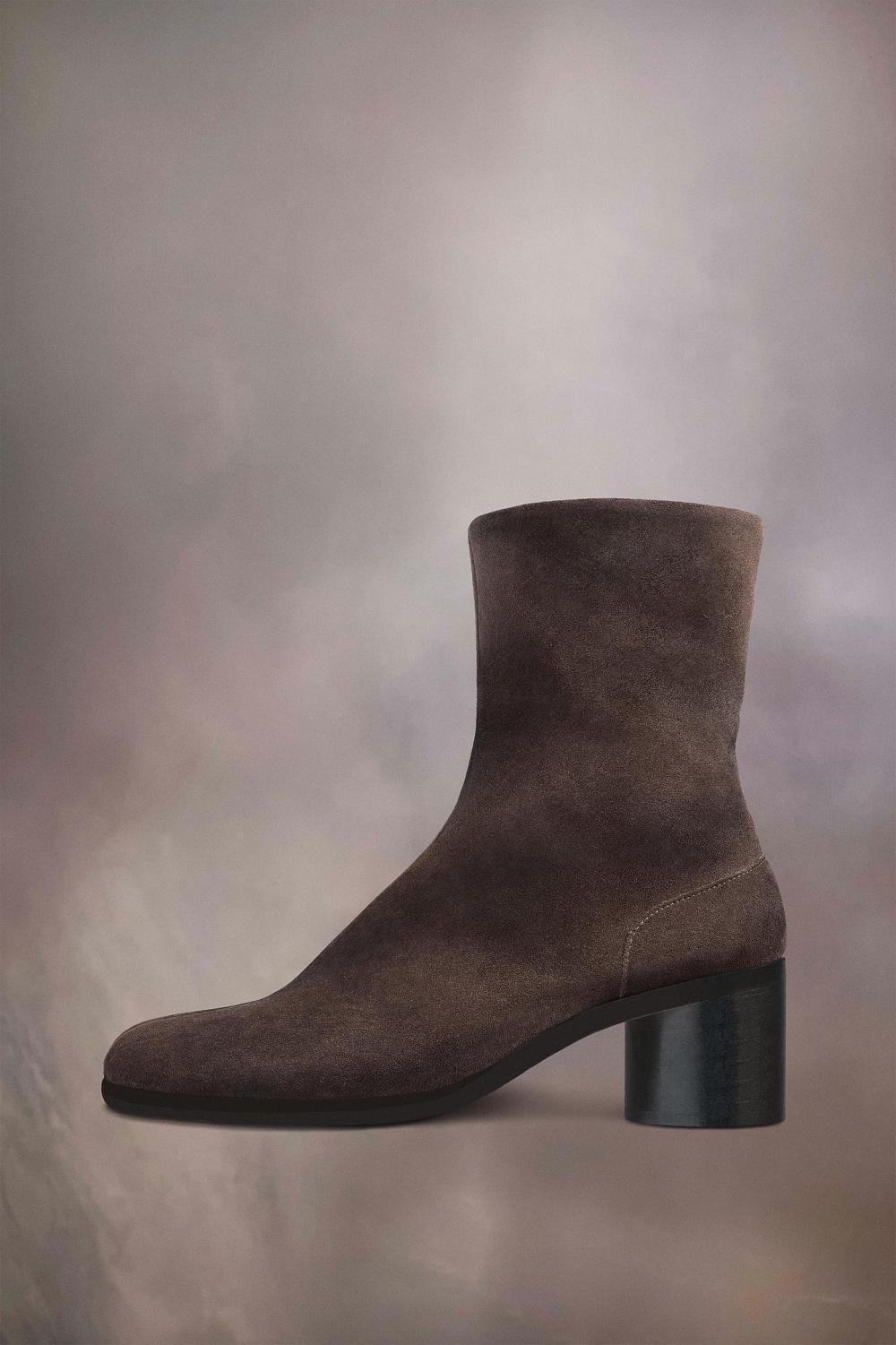 Brown Maison Margiela Tabi Ankle Boot | AU_MM17880