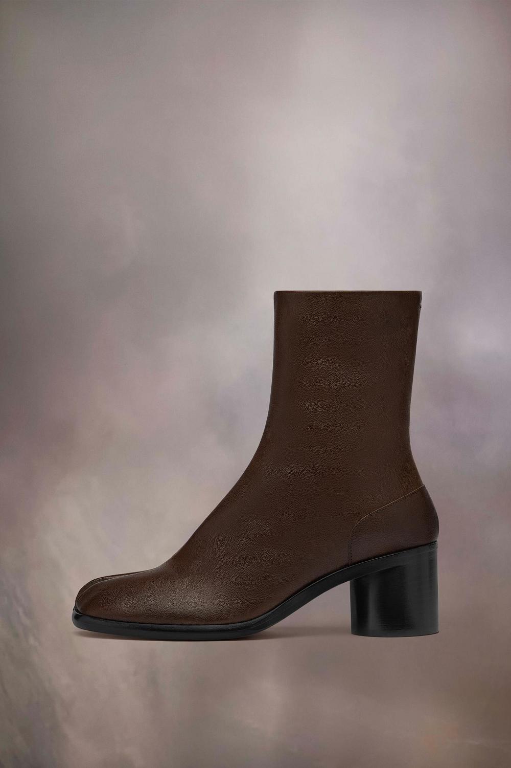 Brown Maison Margiela Tabi Ankle Boots | AU_MM26845