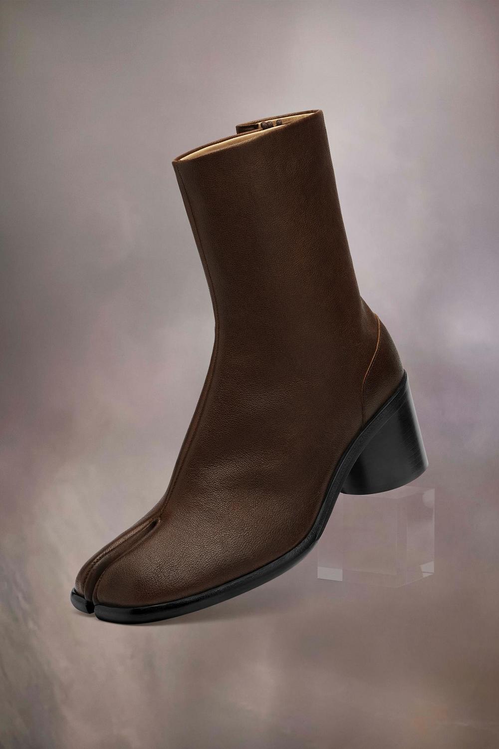 Brown Maison Margiela Tabi Ankle Boots | AU_MM26845