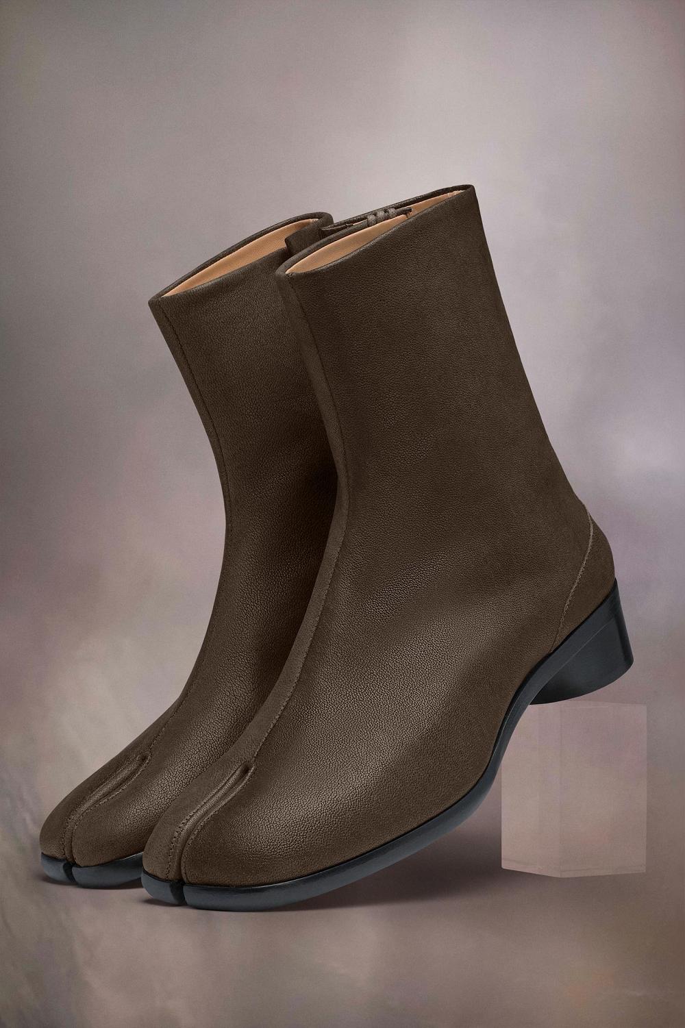 Brown Maison Margiela Tabi Ankle Boots | AU_MM64702