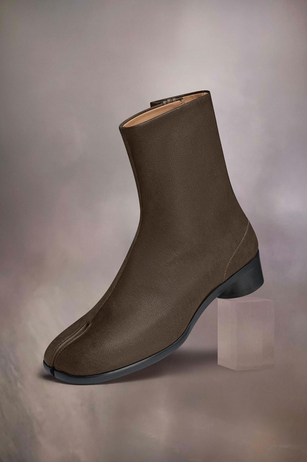 Brown Maison Margiela Tabi Ankle Boots | AU_MM64702