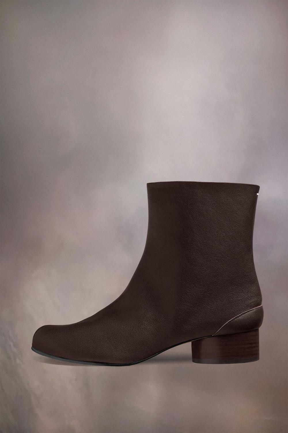 Brown Maison Margiela Tabi Ankle Boots | AU_MM33661