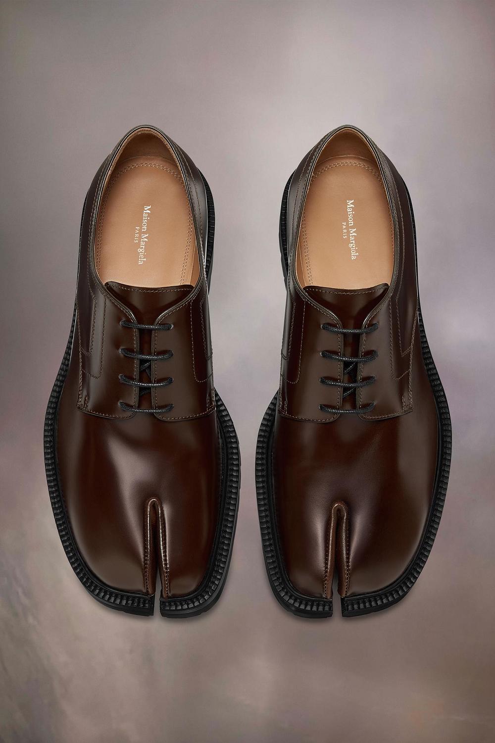 Brown Maison Margiela Tabi Lace-ups | AU_MM39912