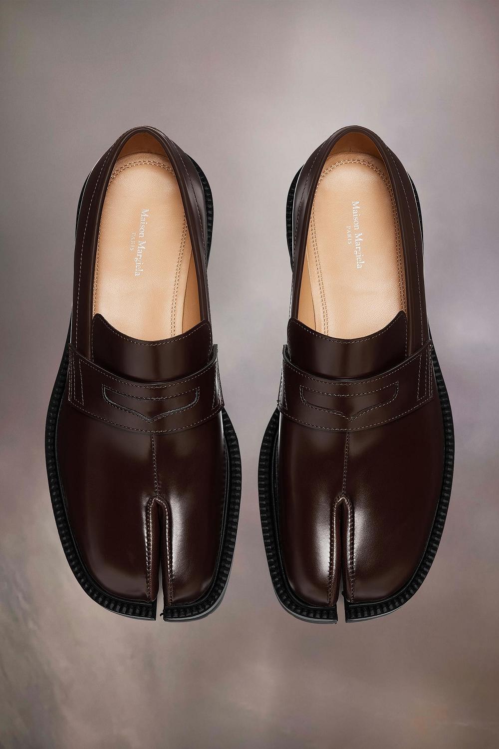 Brown Maison Margiela Tabi Loafers | AU_MM82593