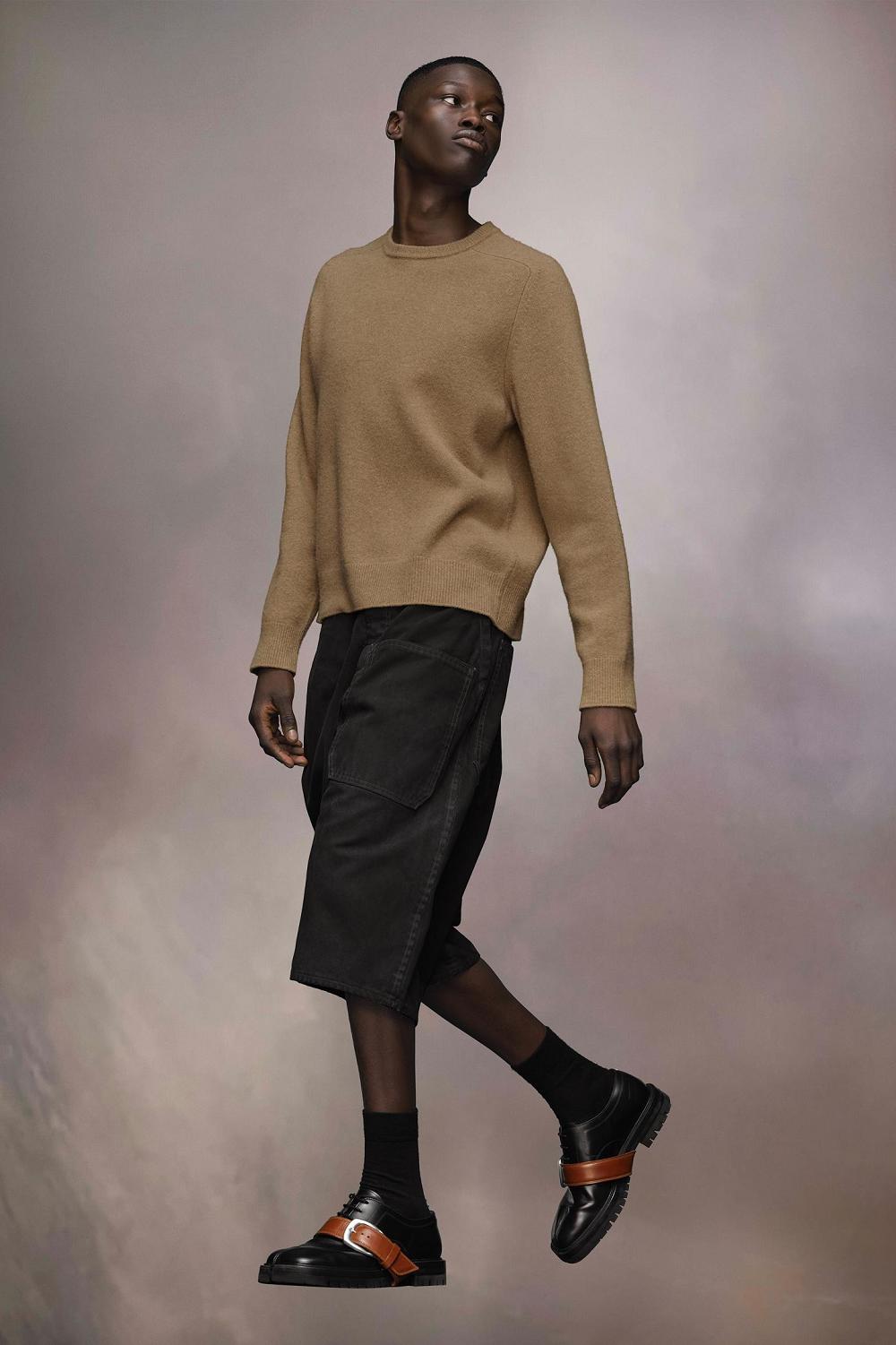 Brown Maison Margiela Washed Lambswool Sweater | AU_MM60707