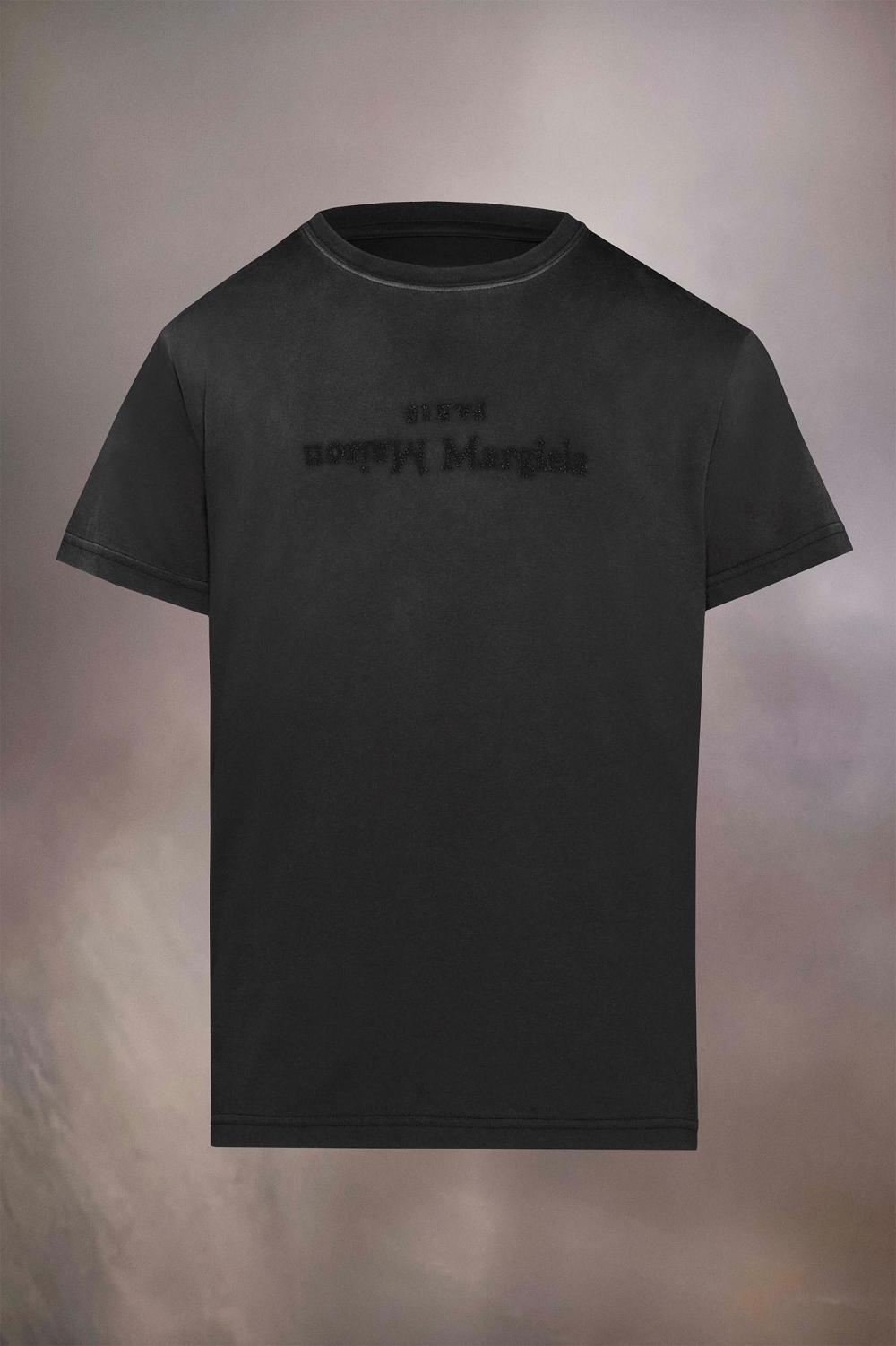 Dark Grey Maison Margiela Reverse Logo T-shirt | AU_MM34478