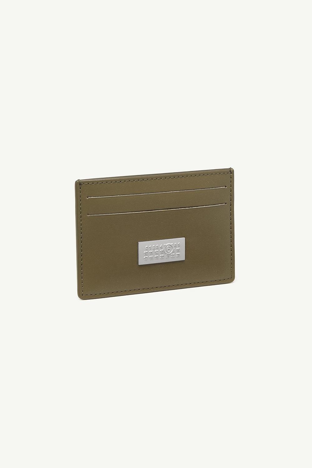 Green Maison Margiela Numeric Cardholder | AU_MM29164