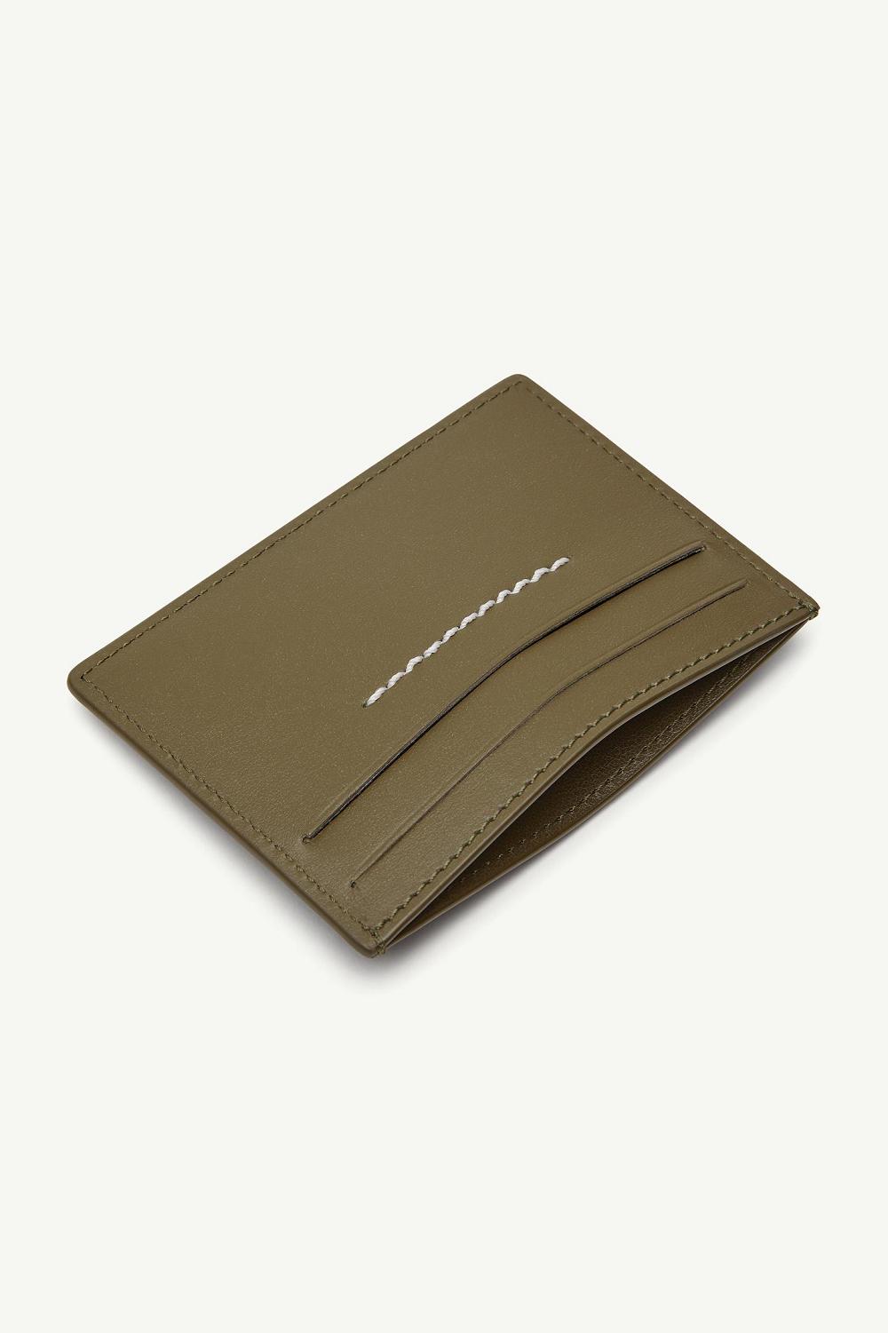 Green Maison Margiela Numeric Cardholder | AU_MM29164