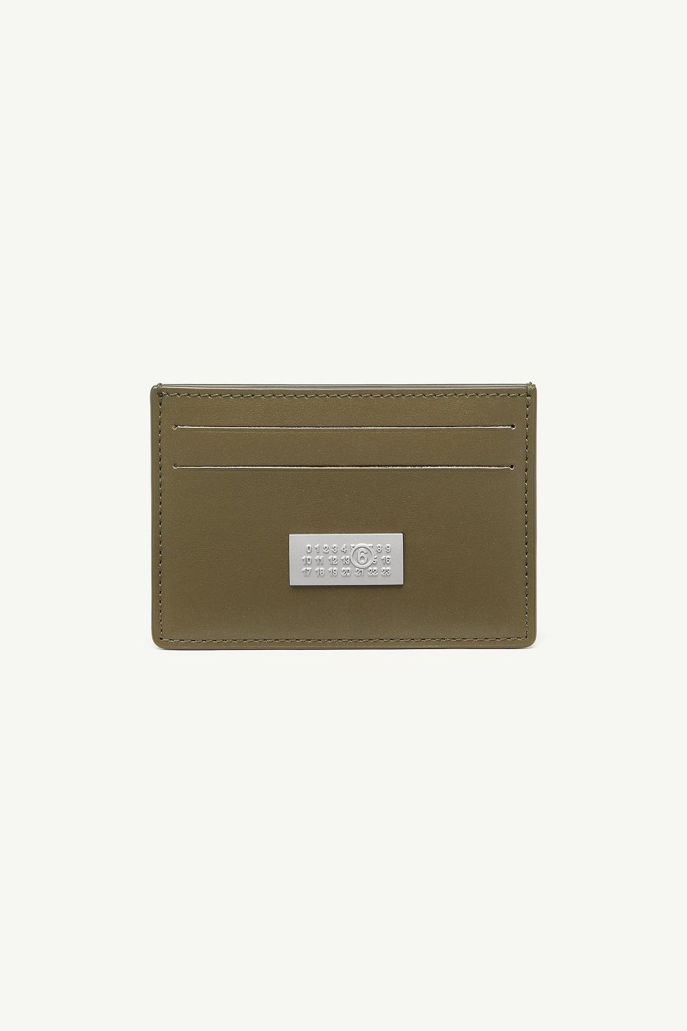 Green Maison Margiela Numeric Cardholder | AU_MM29164