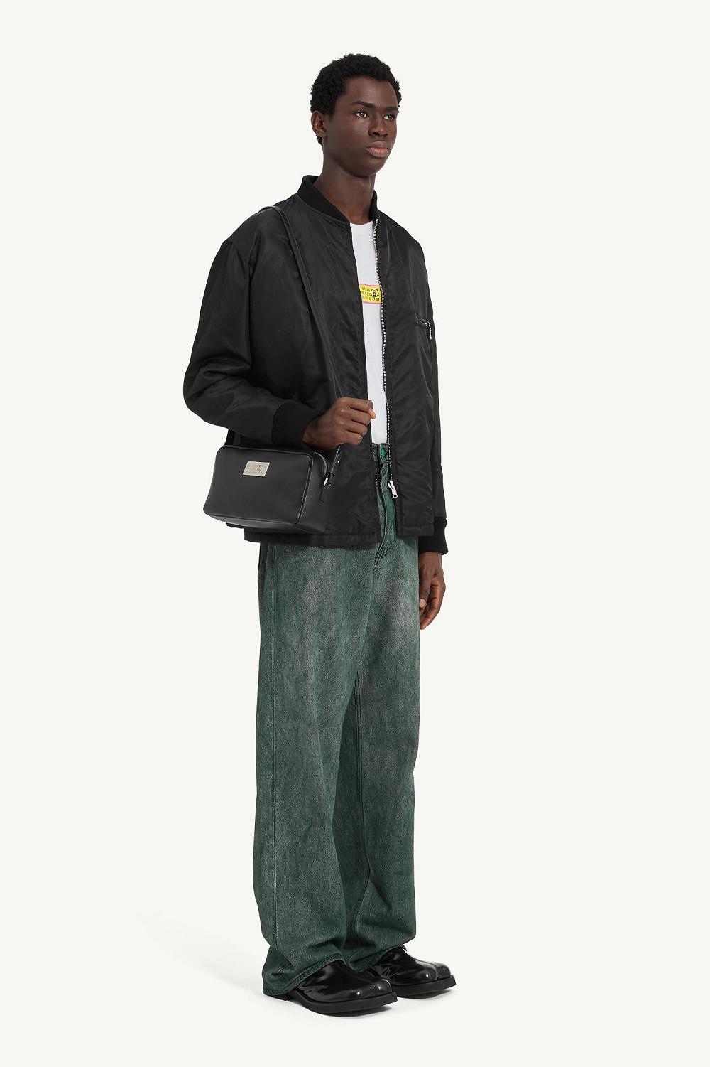 Green Maison Margiela Straight Leg Denim Trousers | AU_MM94846