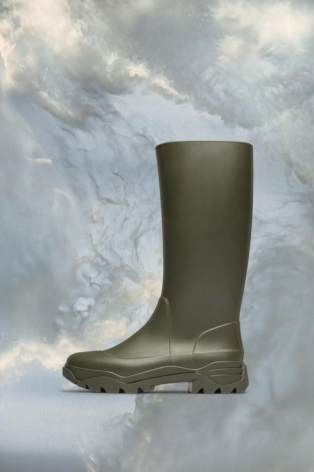 Green Maison Margiela Tabi Rain Boots | AU_MM45862