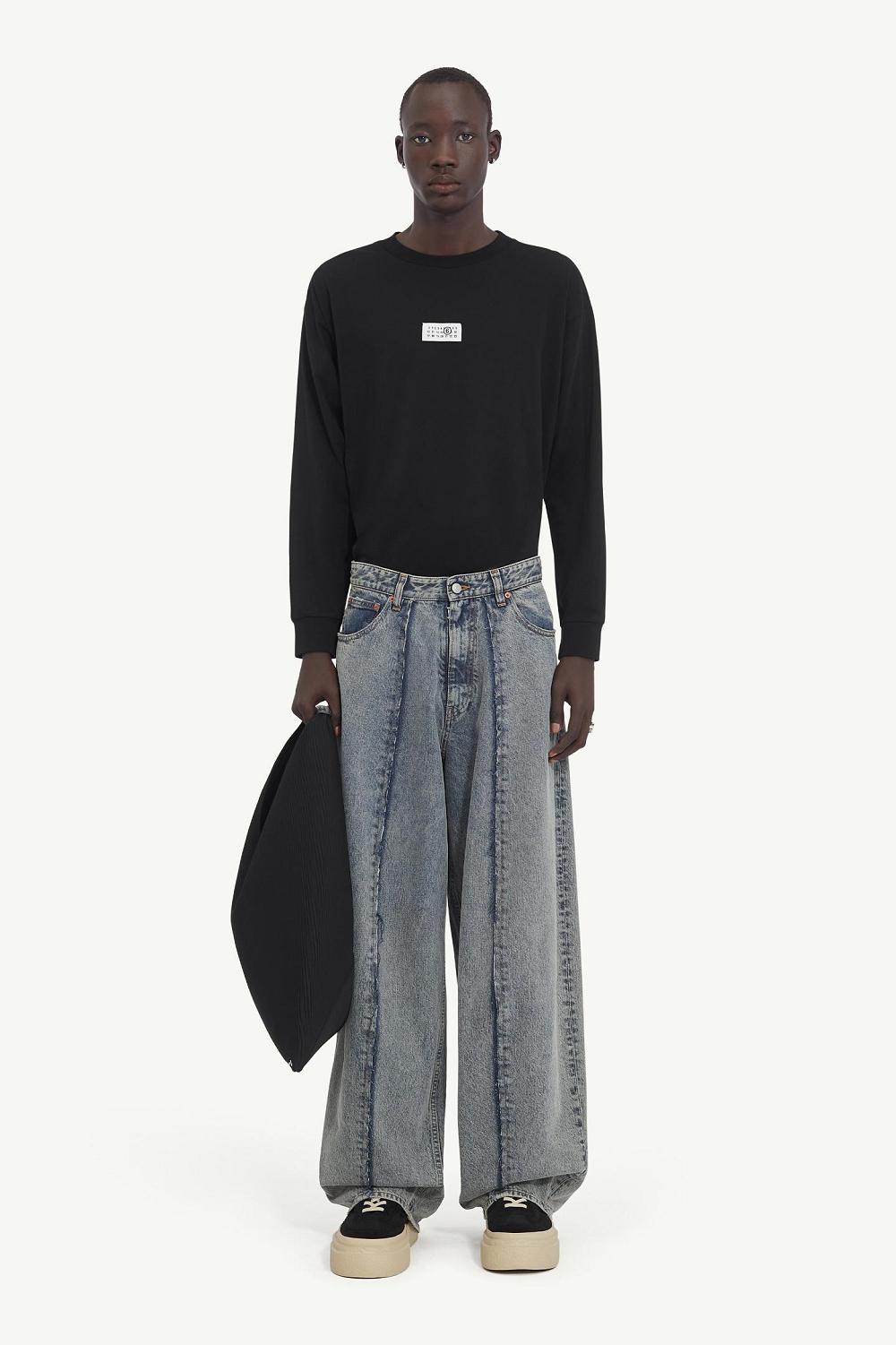 Grey Maison Margiela 5-pocket Denim Trousers | AU_MM56474