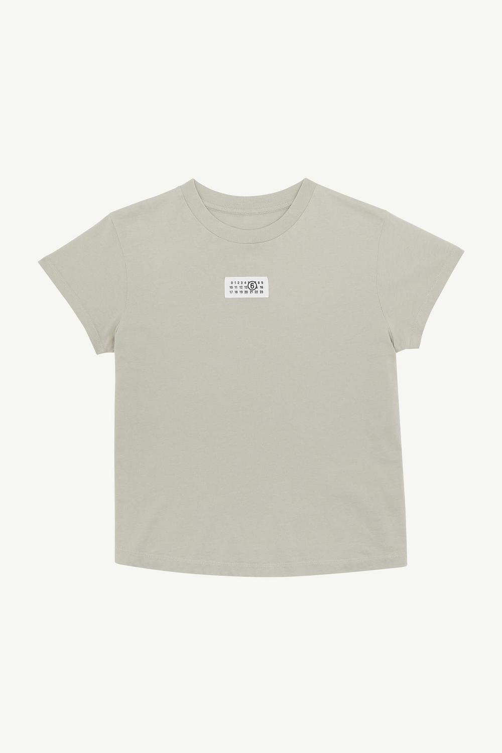 Grey Maison Margiela Cotton Jersey Tshirt | AU_MM91408