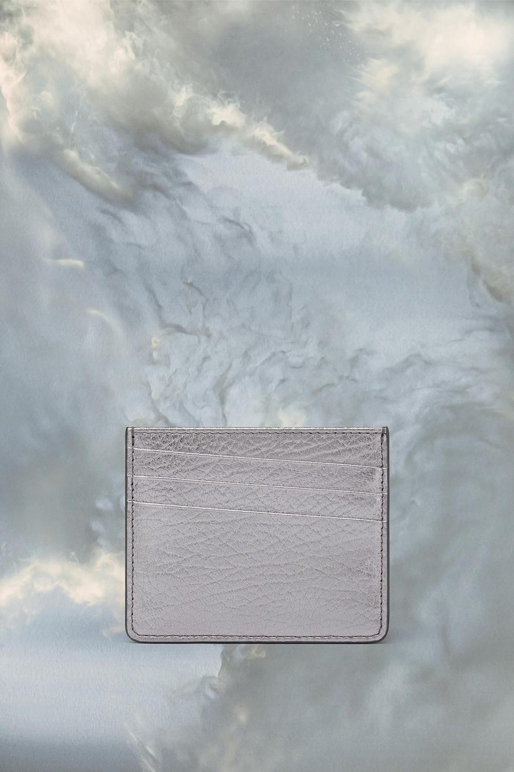 Grey Maison Margiela Four Stitches Card Holder | AU_MM18905