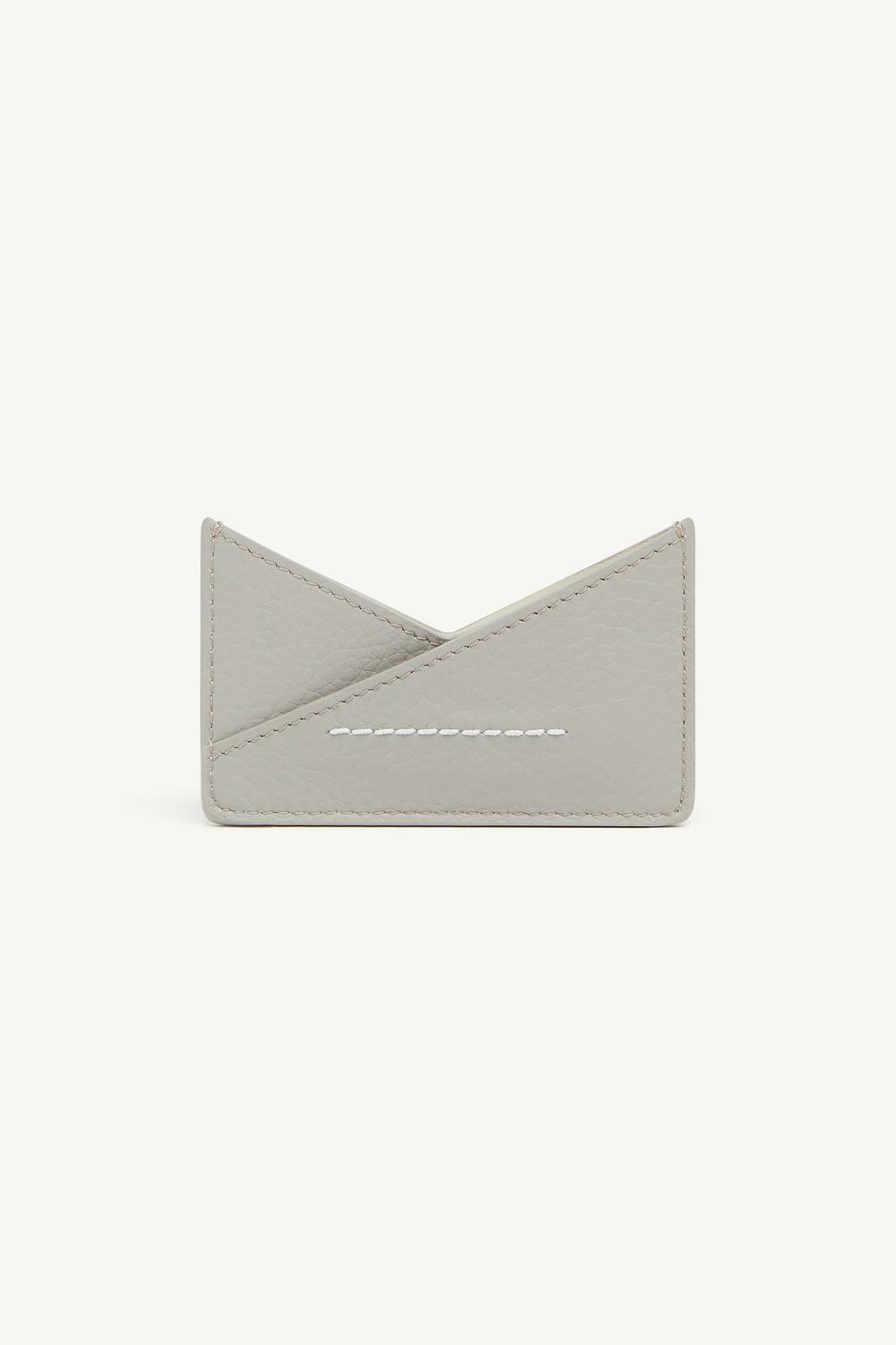 Grey Maison Margiela Japanese 6 Cardholder | AU_MM44982