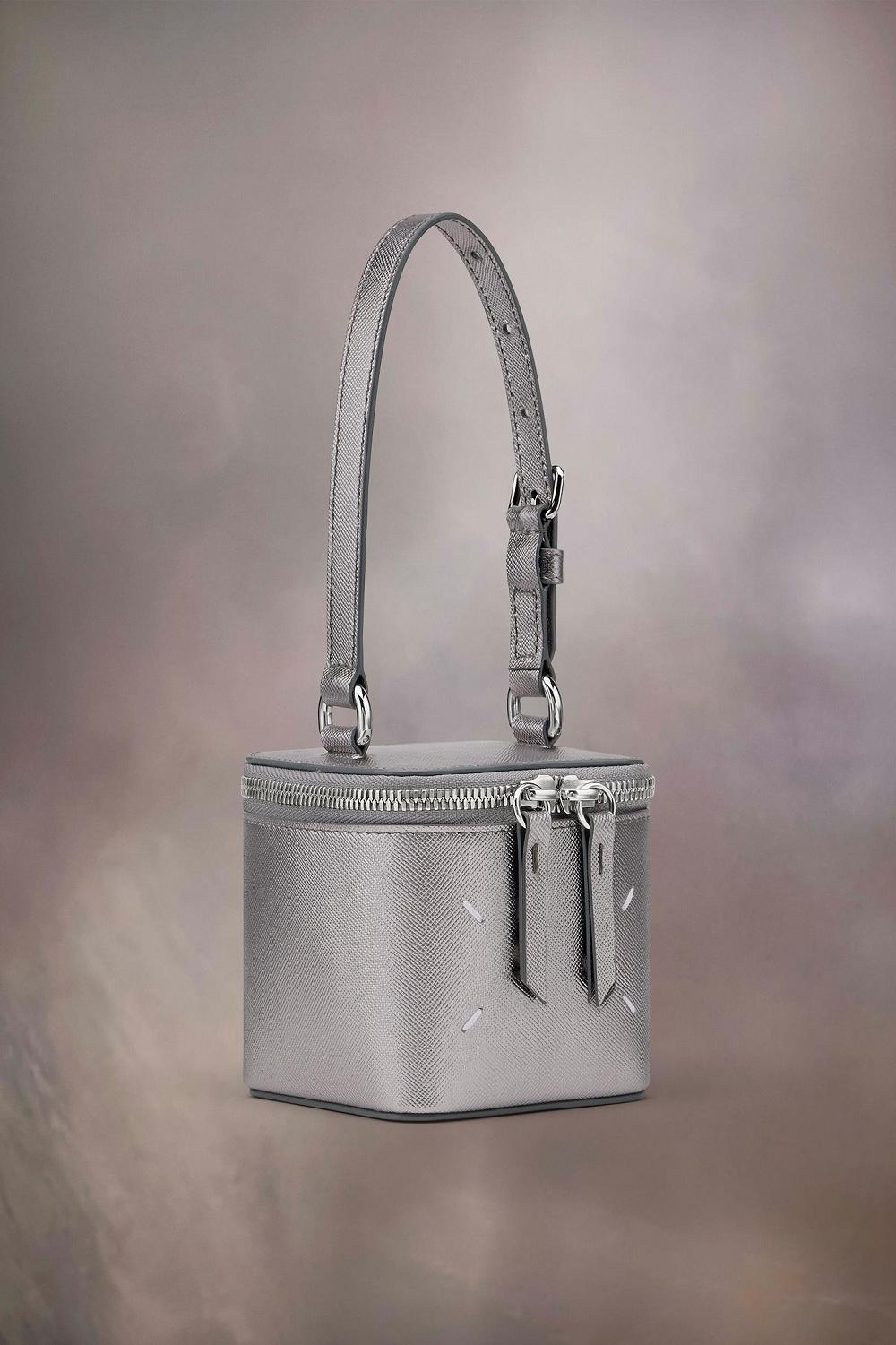 Grey Maison Margiela Micro Cube Handbag | AU_MM11234