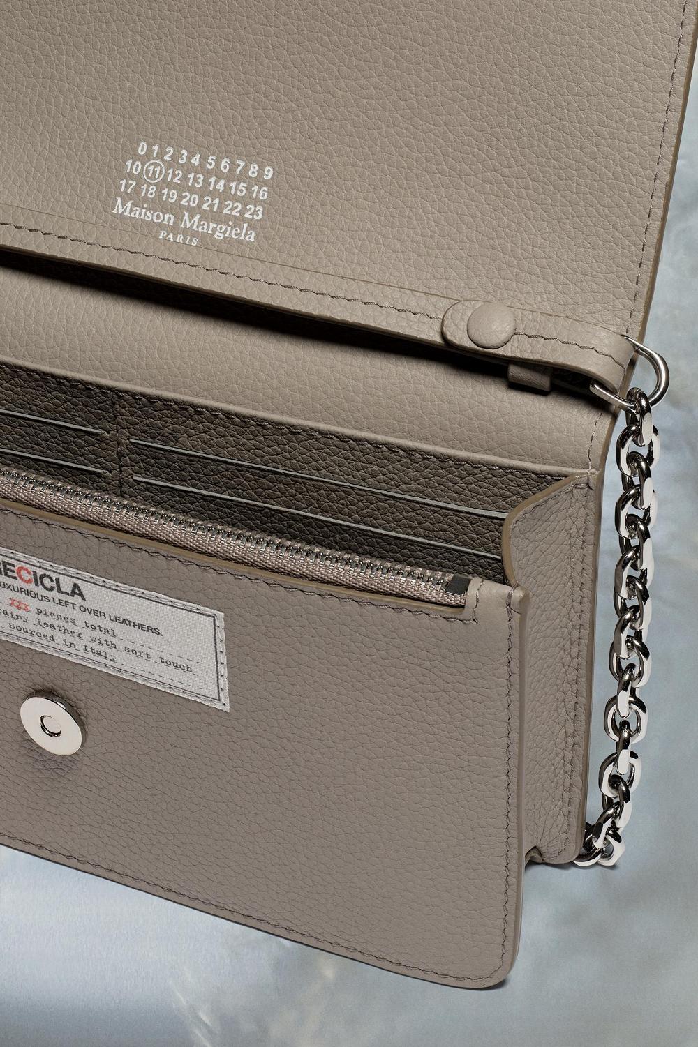 Grey Maison Margiela Recicla Wallet Bag | AU_MM75026