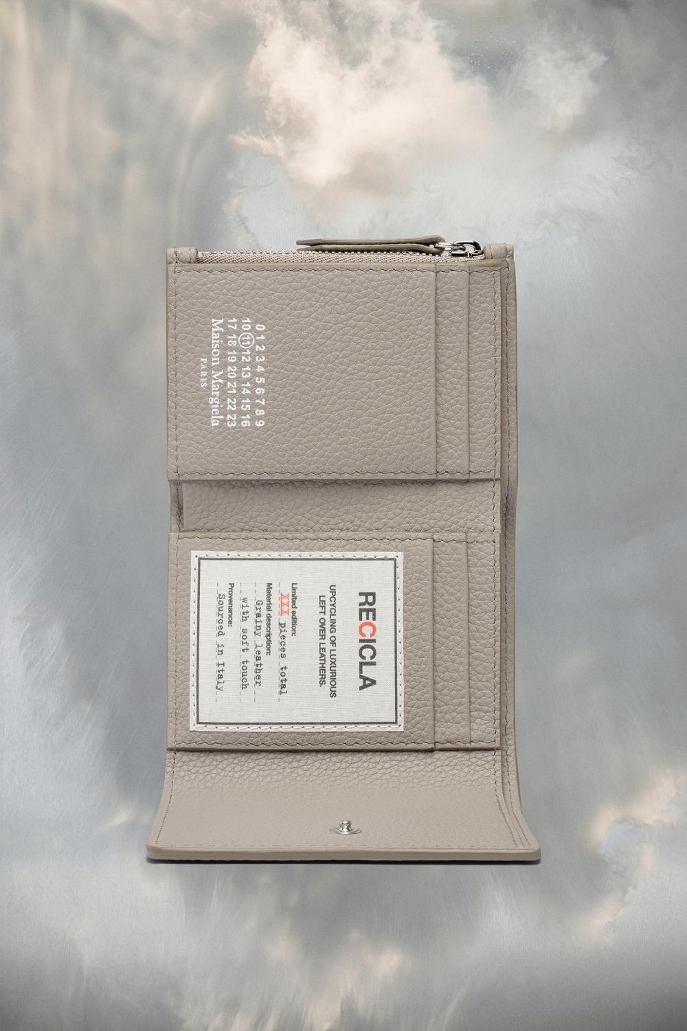 Grey Maison Margiela Recicla Wallet | AU_MM26568