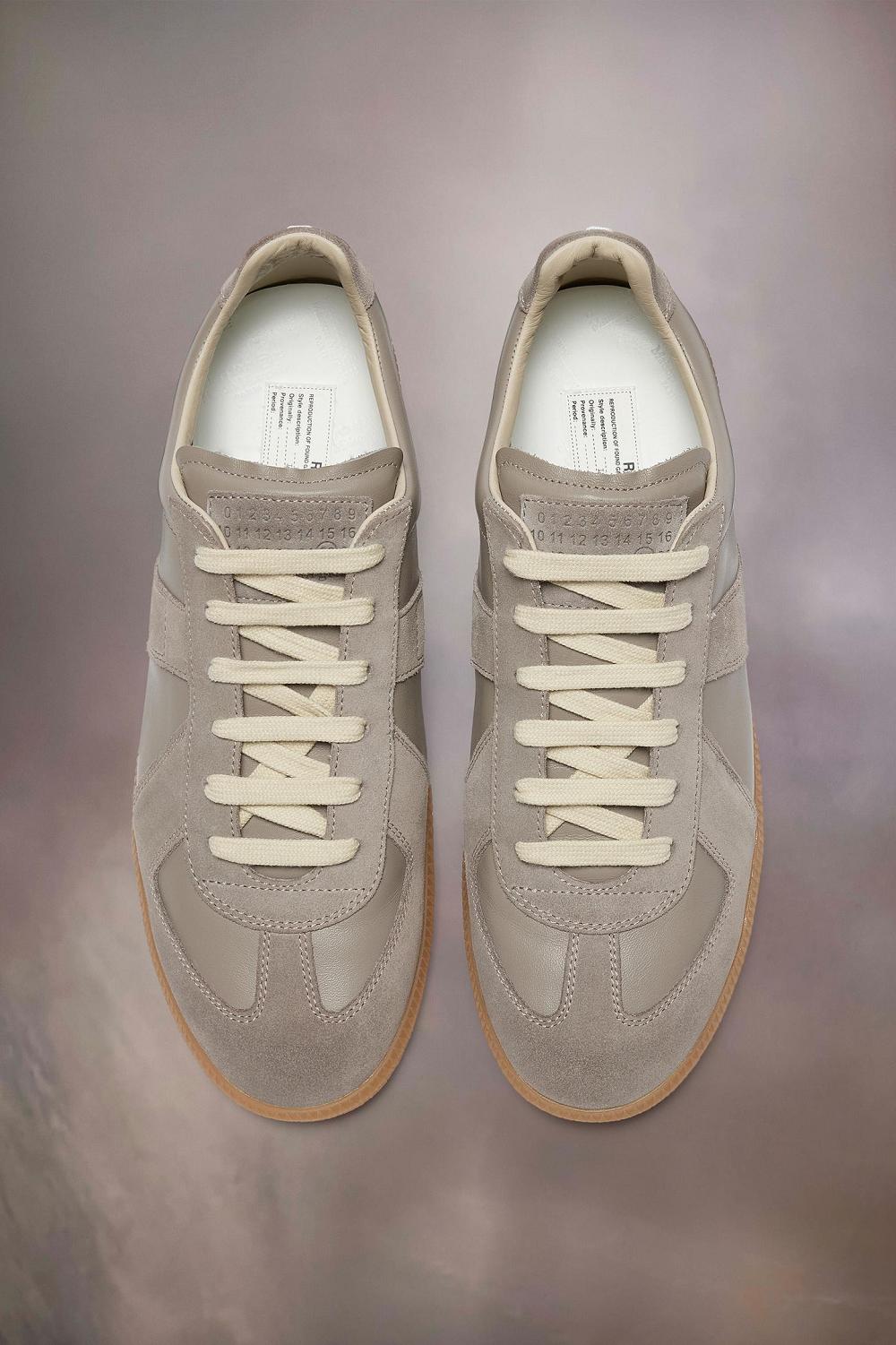 Grey Maison Margiela Replica Sneakers | AU_MM34284