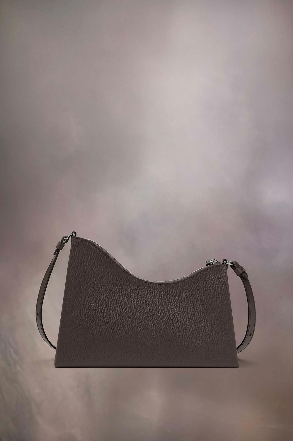 Grey Maison Margiela Snatched Hobo Small | AU_MM97973