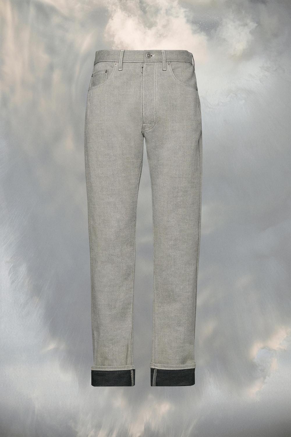 Grey Maison Margiela Turn-up Jeans | AU_MM94686