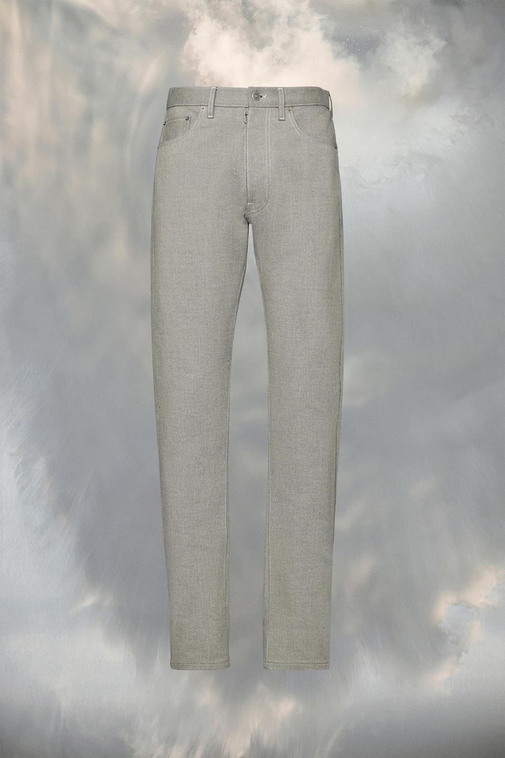 Grey Maison Margiela Turn-up Jeans | AU_MM94686