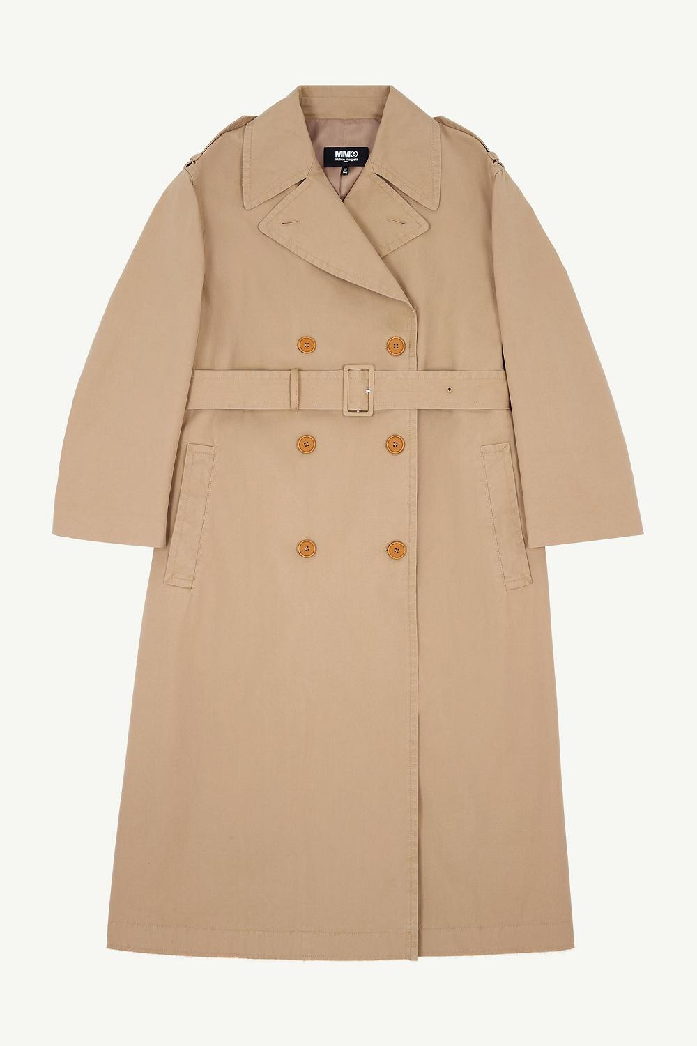 Khaki Maison Margiela Classic Trench Coat | AU_MM85620