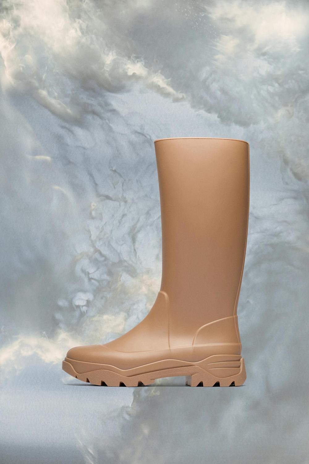 Khaki Maison Margiela Tabi Rain Boots | AU_MM36156