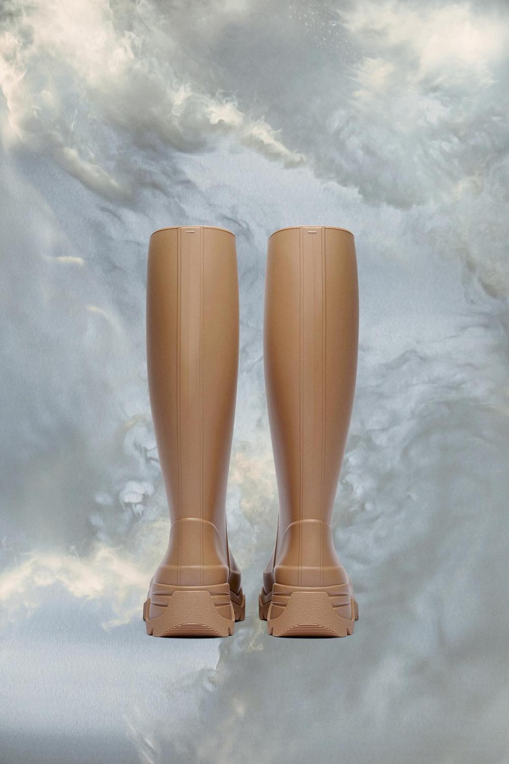 Khaki Maison Margiela Tabi Rain Boots | AU_MM36156